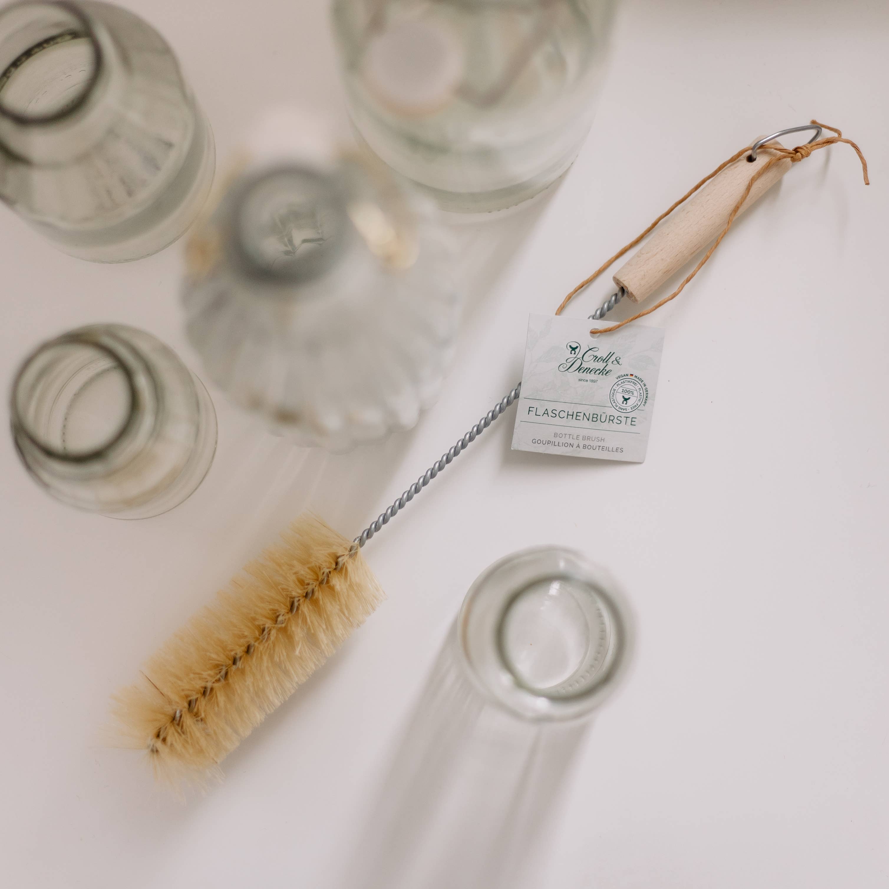 Bottle brush vegan cleaning, kitchen, household, apothecary, photo 2 of 3