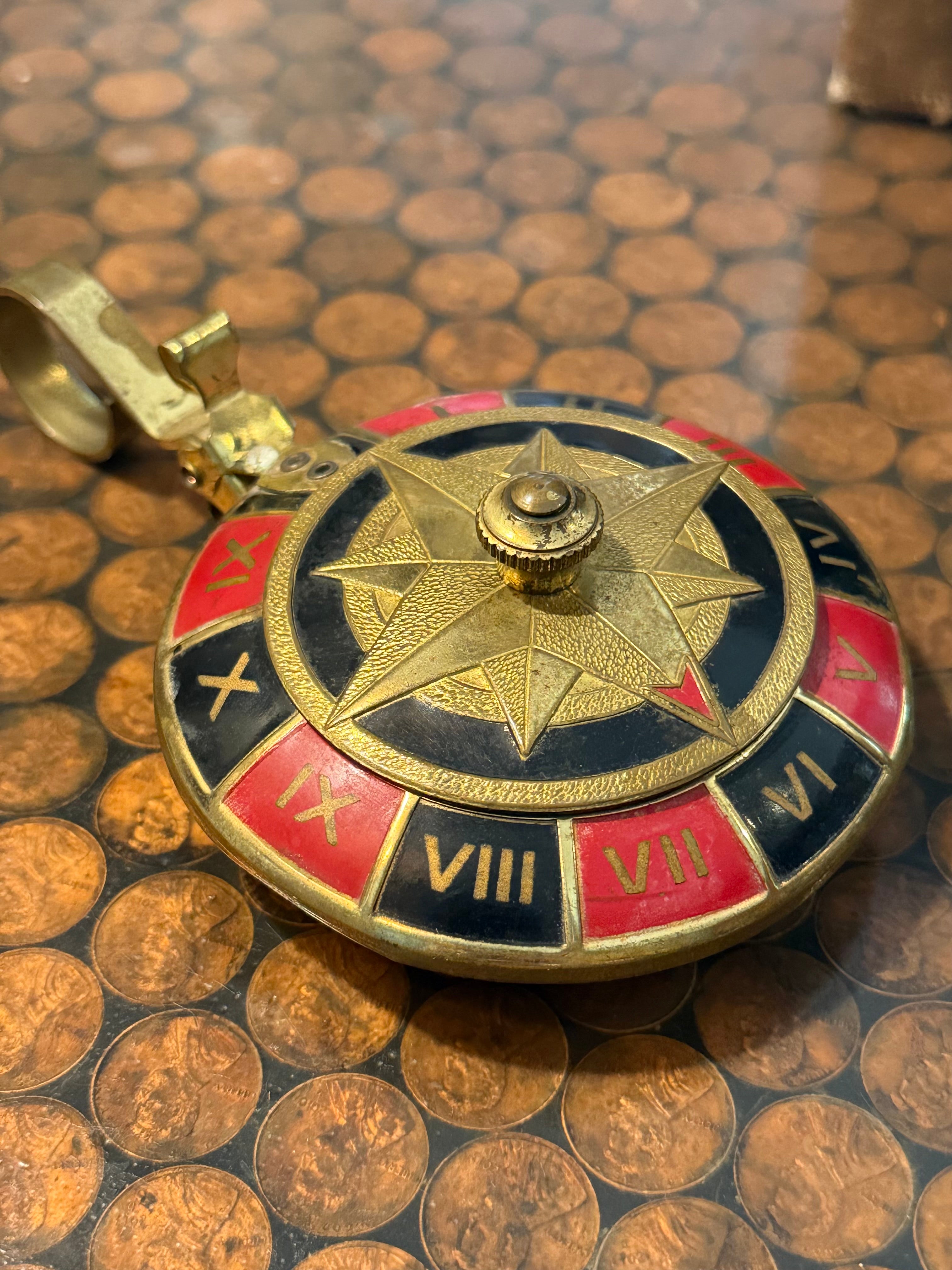 Compass incense holder