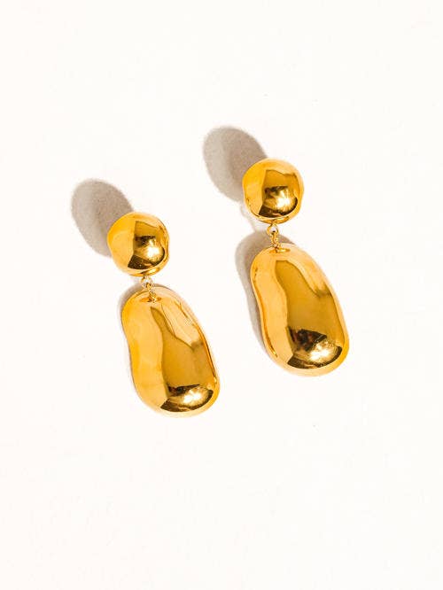Gemali 18K Non-Tarnish Classic Drop Earring: Multi-Colored, photo 3 of 6