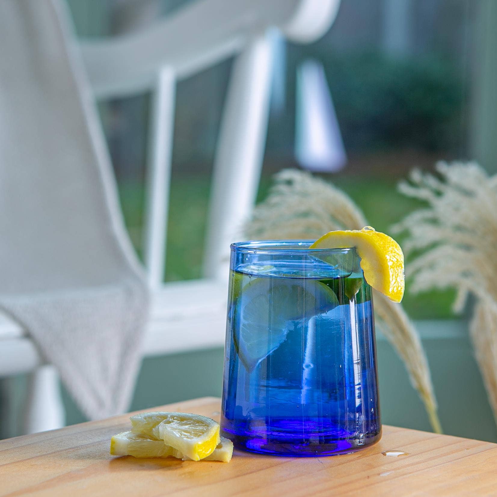 Moroccan Tumbler Medium -Blue, photo 2 of 5