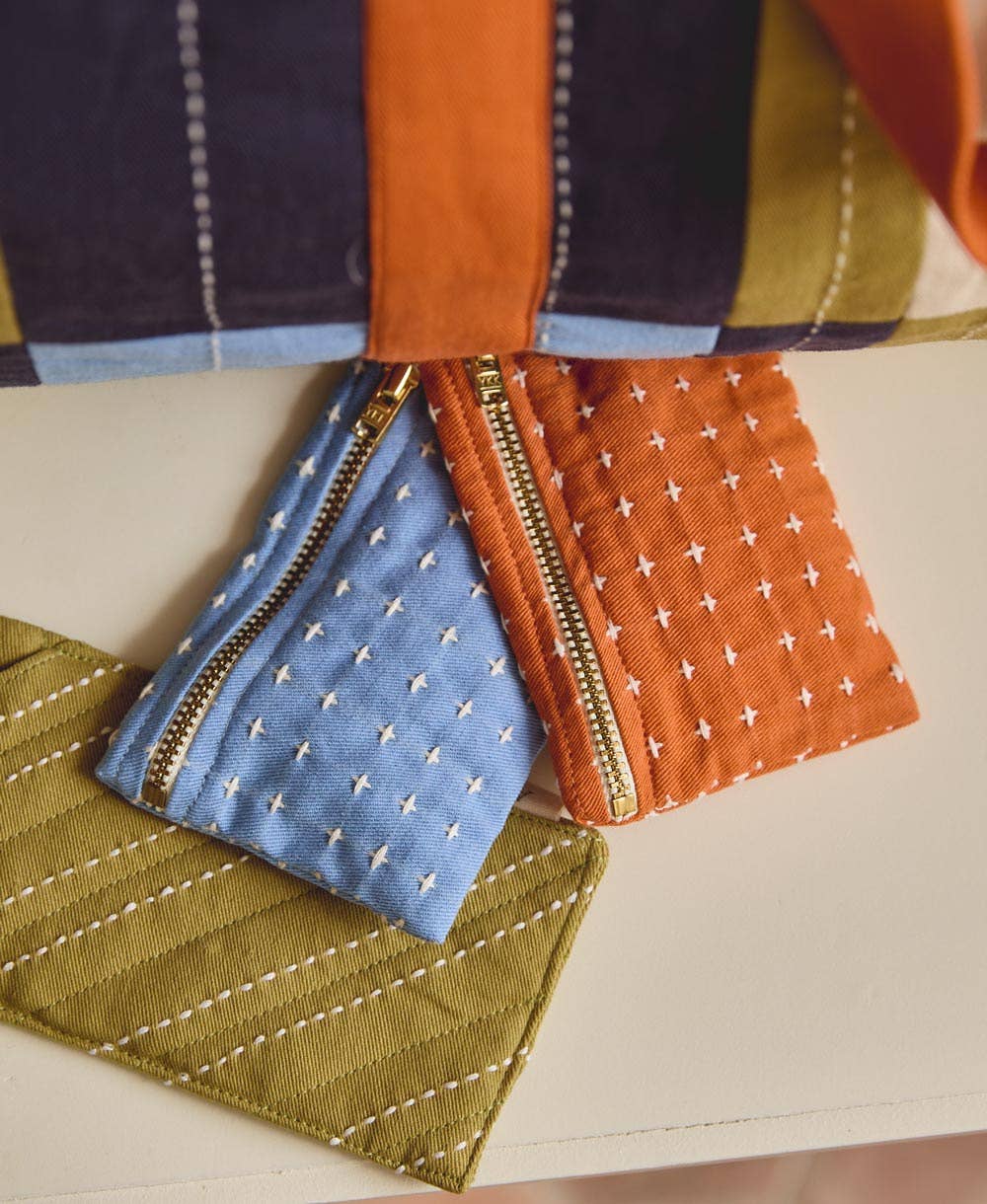 Cross-Stitch Coin Purse: Apricot, photo 5 of 8