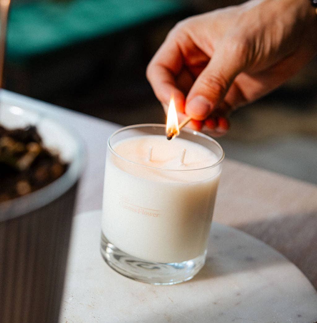 Cactus Flower Candle, photo 2 of 3
