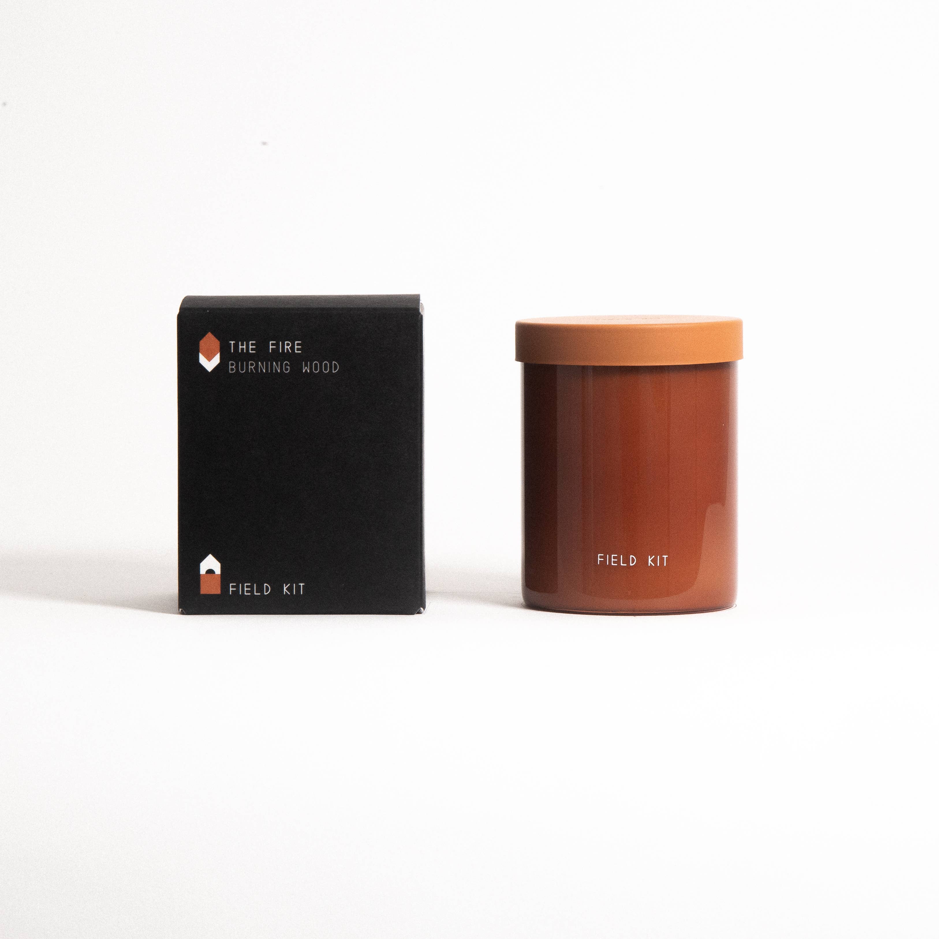 The Fire Glass Candle - Burning Wood, photo 2 of 4