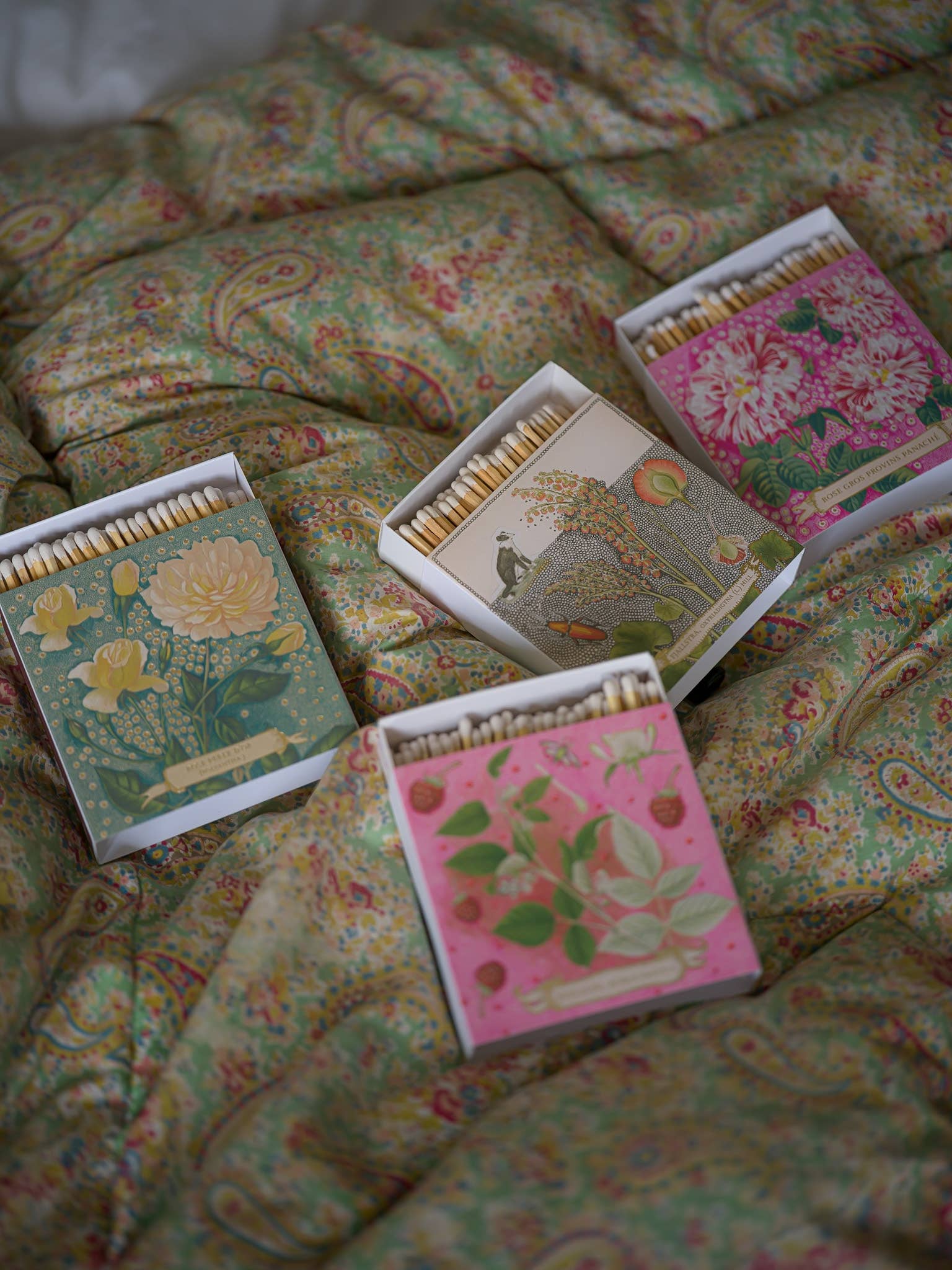 Rose Perle d'or Matches | Square - Safety Matches, photo 3 of 4