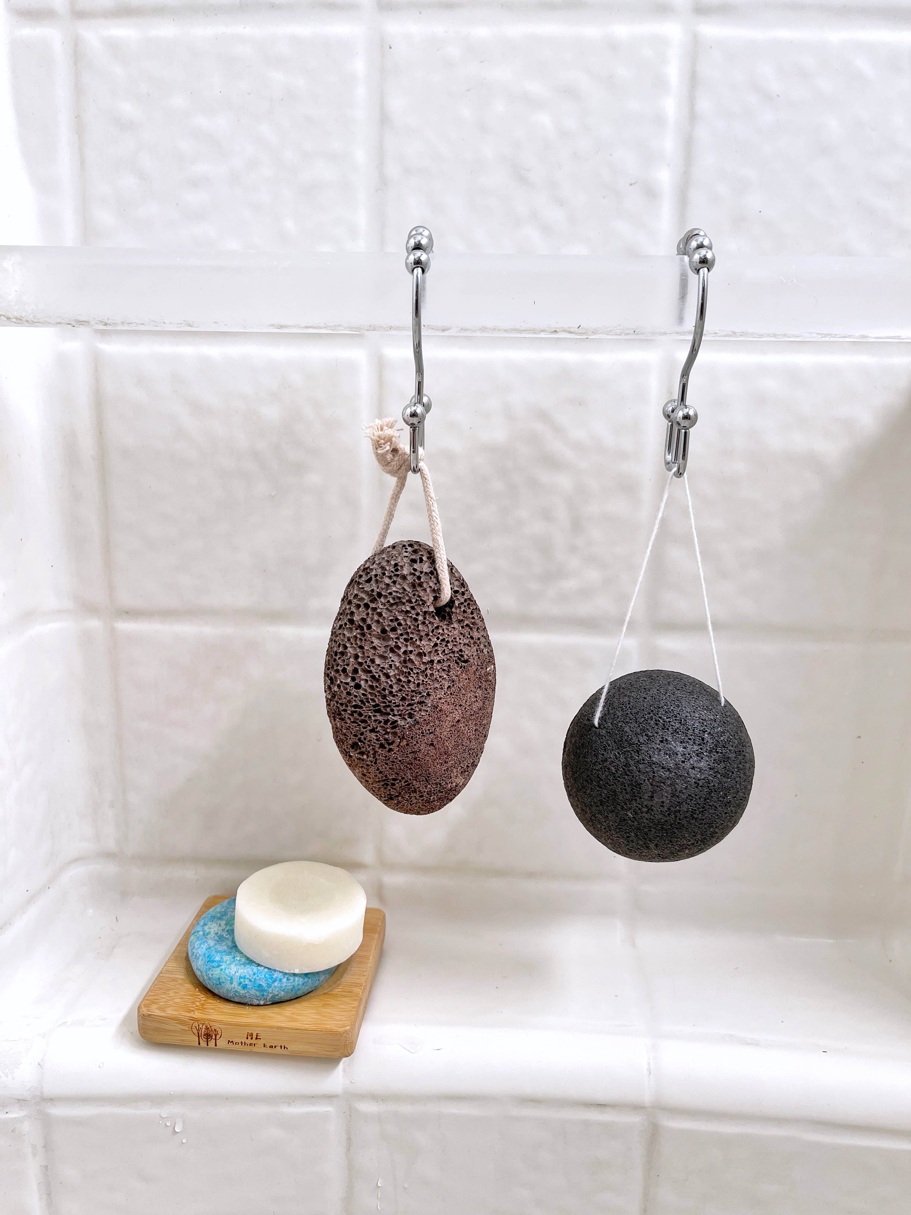 Lava Pumice Stone with Cotton Hanging Loop, photo 4 of 4
