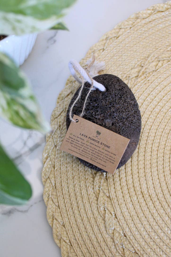 Lava Pumice Stone with Cotton Hanging Loop, photo 1 of 4