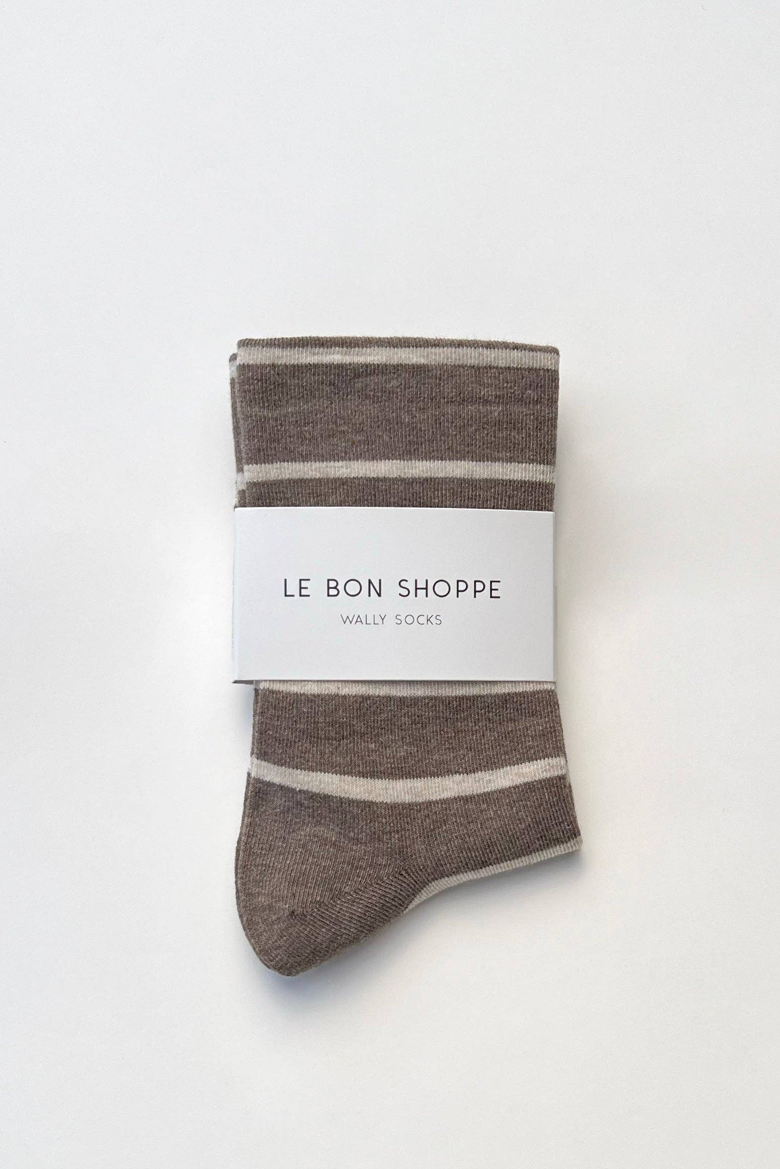 Wally Socks (wholesale): MOCHA, photo 3 of 3