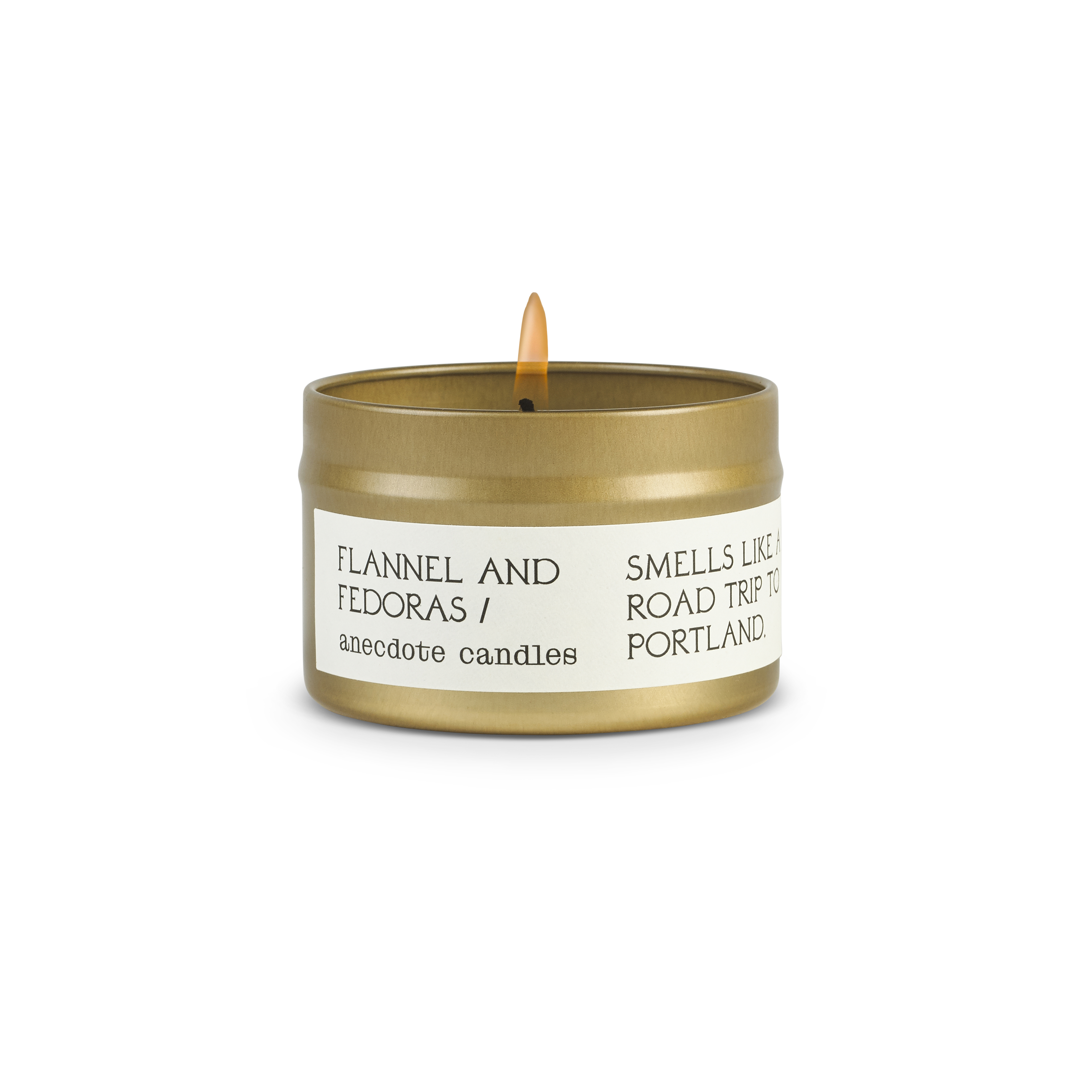 Flannel & Fedoras (Oakmoss & Amber) Candle: 7.8 oz Glass Jar, photo 4 of 6