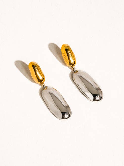Gemali 18K Non-Tarnish Classic Drop Earring: Multi-Colored, photo 1 of 6