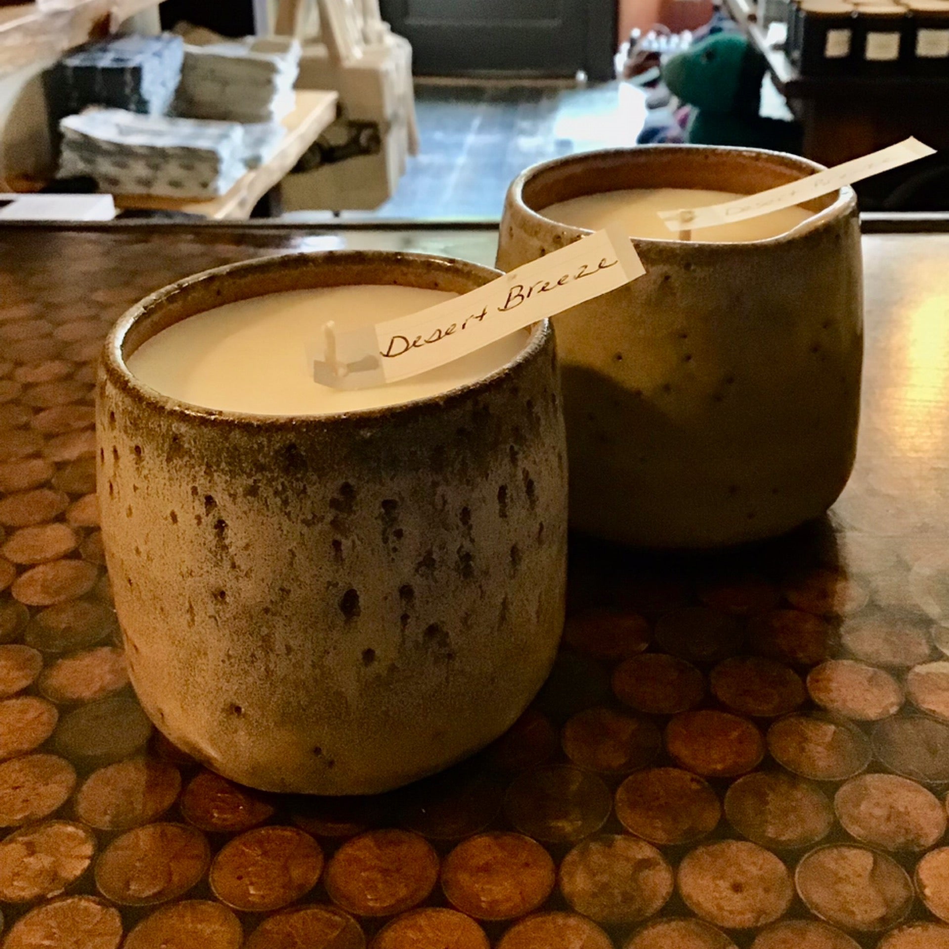 Medium candle Desert Breeze