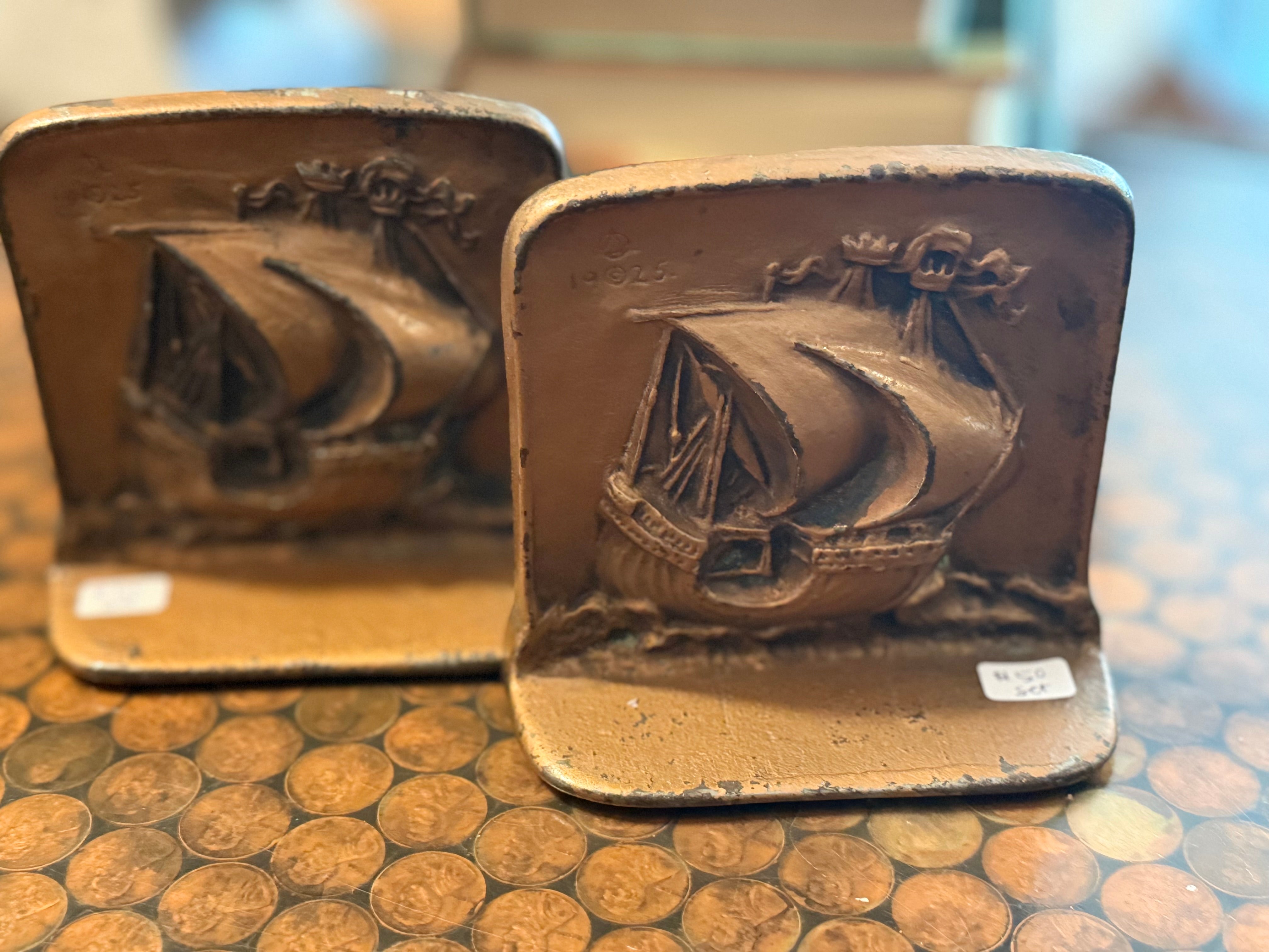 Boat Bookends