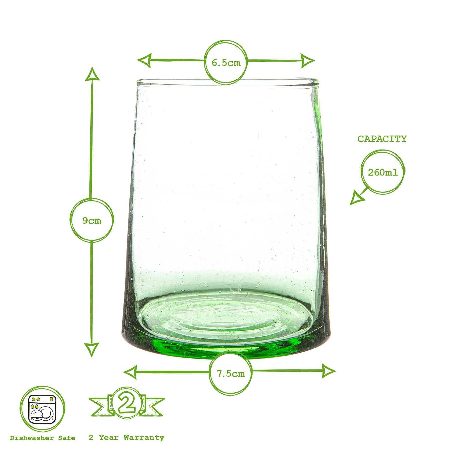 Moroccan Tumbler Medium -Green, photo 5 of 5