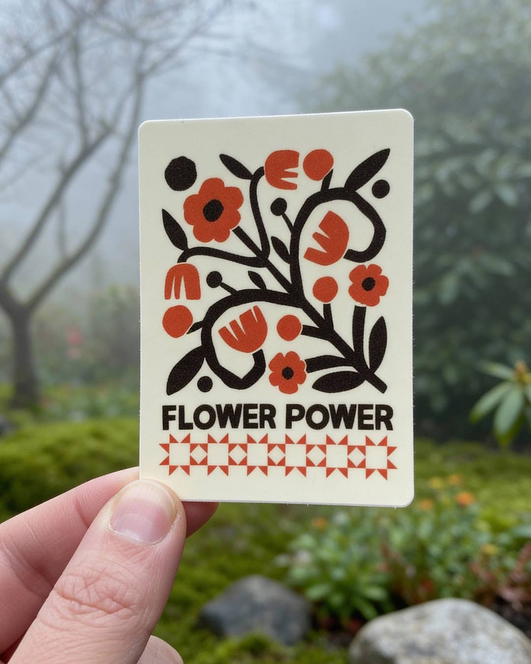 Sticker - Flower Power, photo 2 of 3