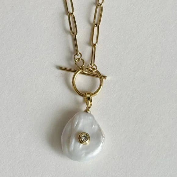 Mia Pearl Necklace, photo 1 of 4