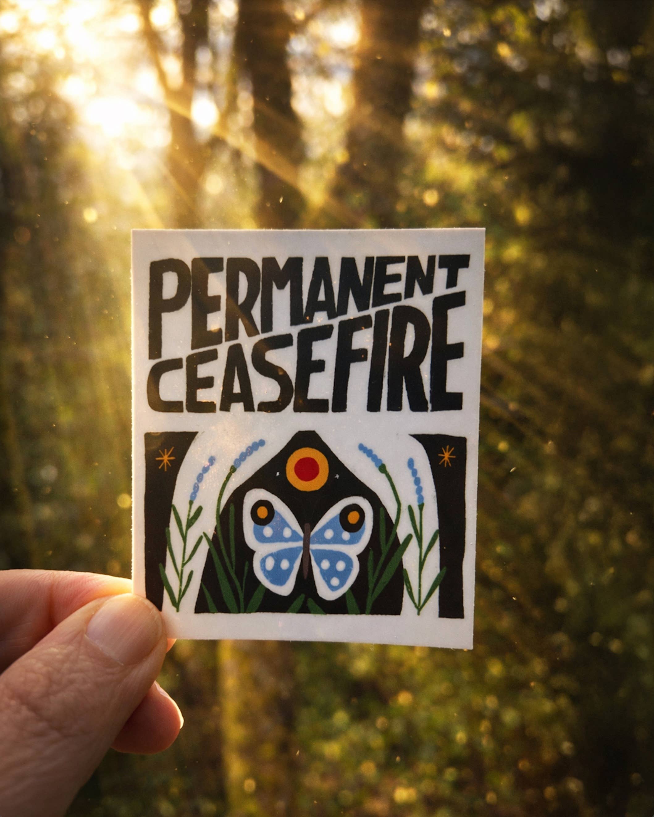 Sticker - Permanent Ceasefire, photo 1 of 2