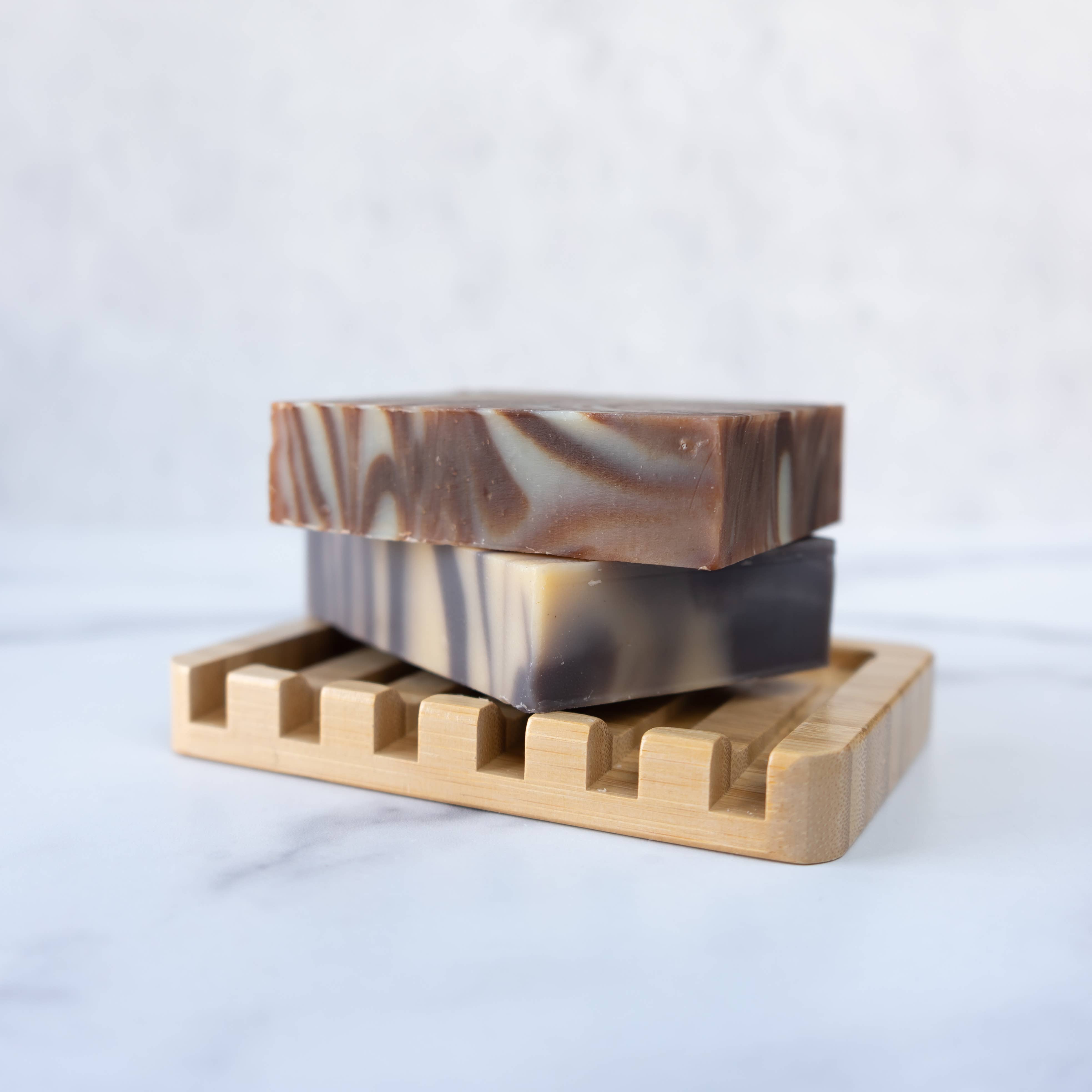 Bamboo Waterfall Self-Draining Soap Dish, photo 6 of 6