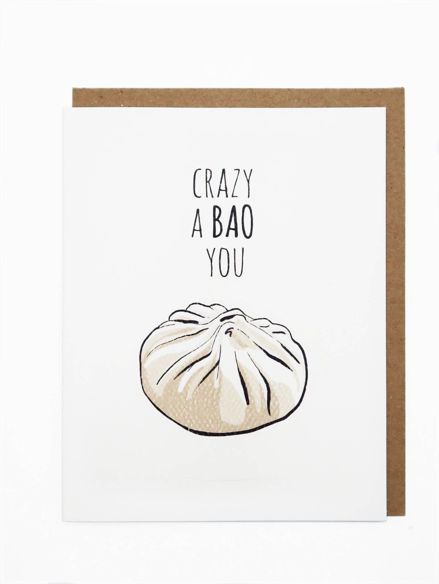 Crazy A Bao You Everyday Greeting Card, photo 1 of 4