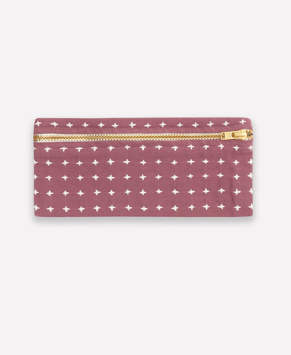 Cross-Stitch Pencil Case: Rust, photo 5 of 8
