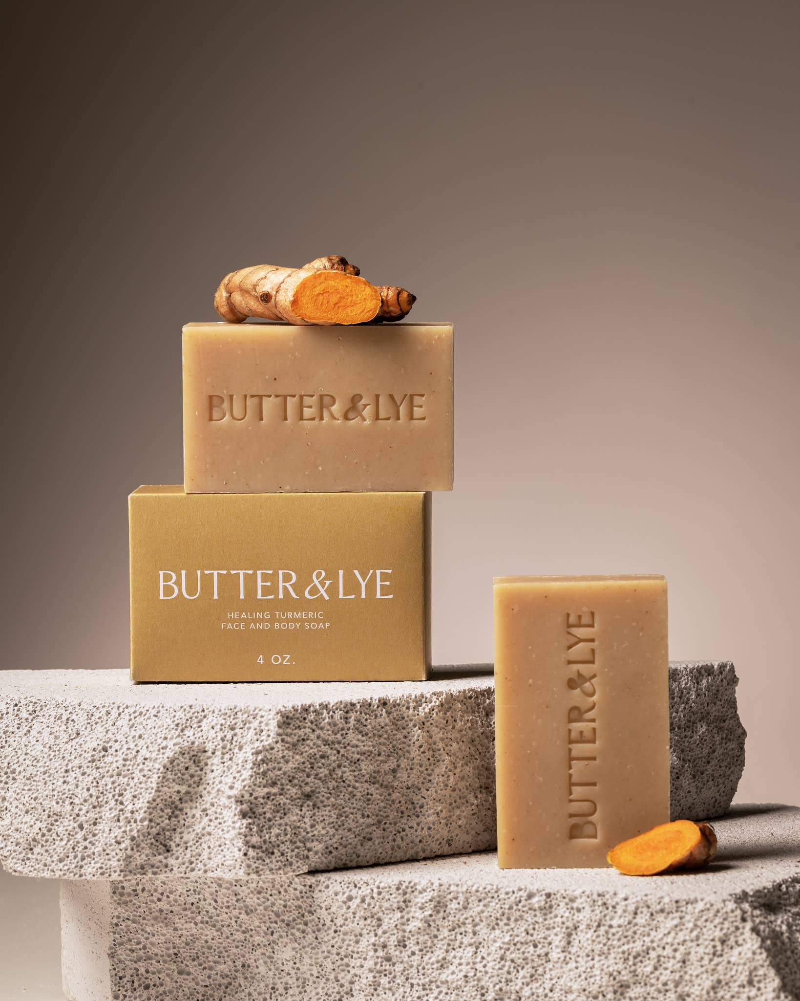 Healing Turmeric Face and Body Soap, photo 2 of 5
