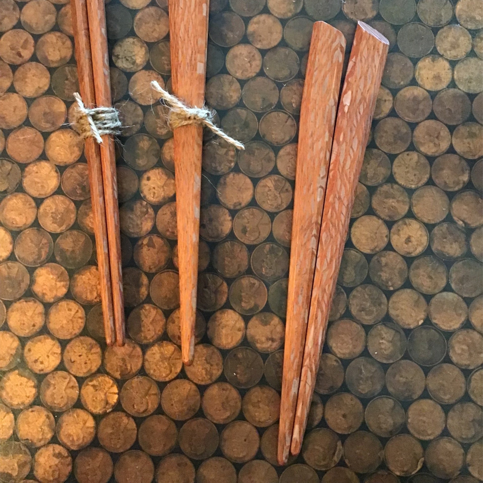 Lace Wood Hair Stick