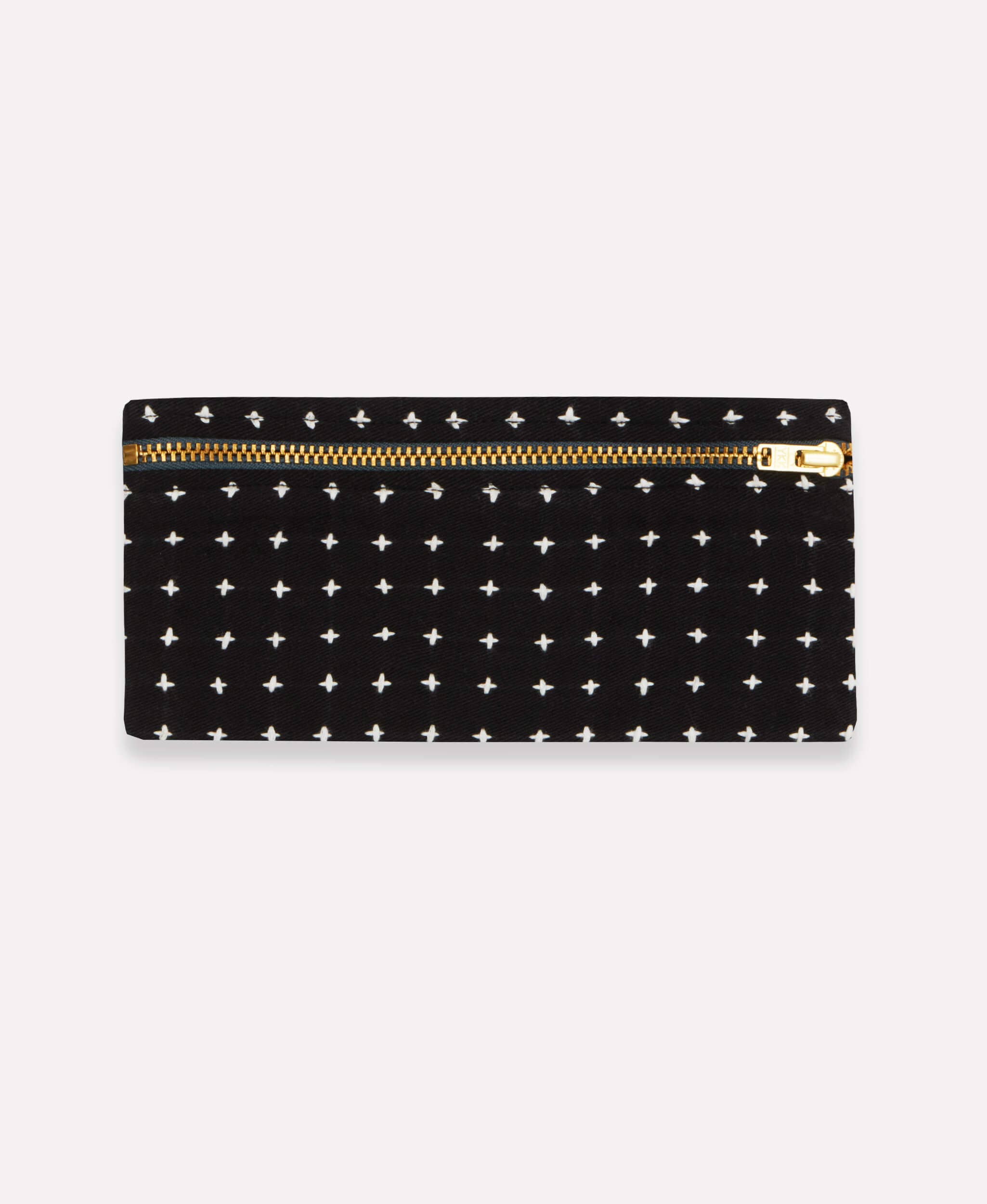 Cross-Stitch Pencil Case: Charcoal, photo 1 of 8