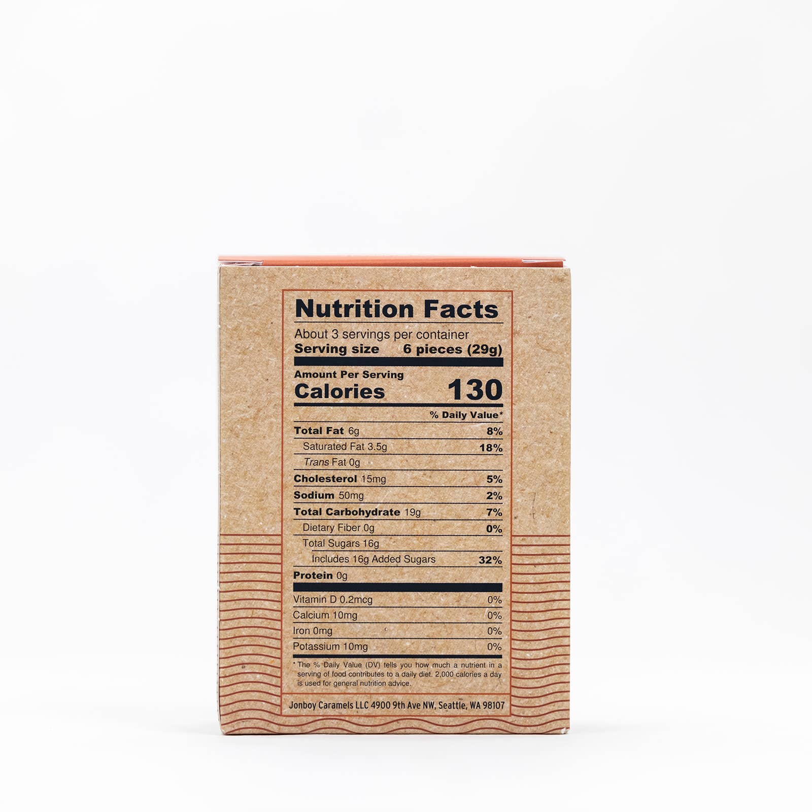 Whiskey with Smoked Salt Caramels - 3.2 oz Box, photo 6 of 6