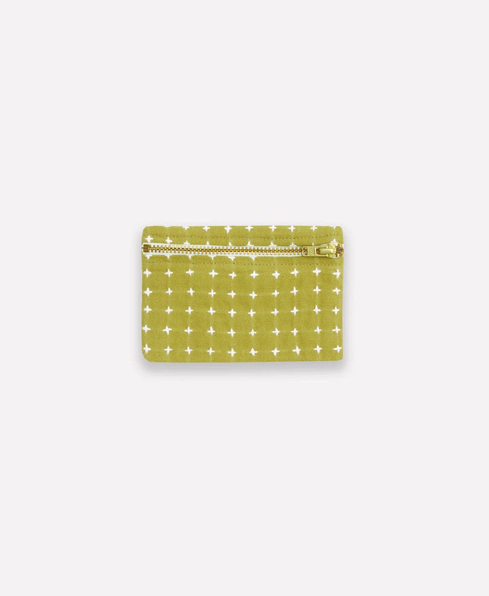 Cross-Stitch Coin Purse: Moss, photo 1 of 8