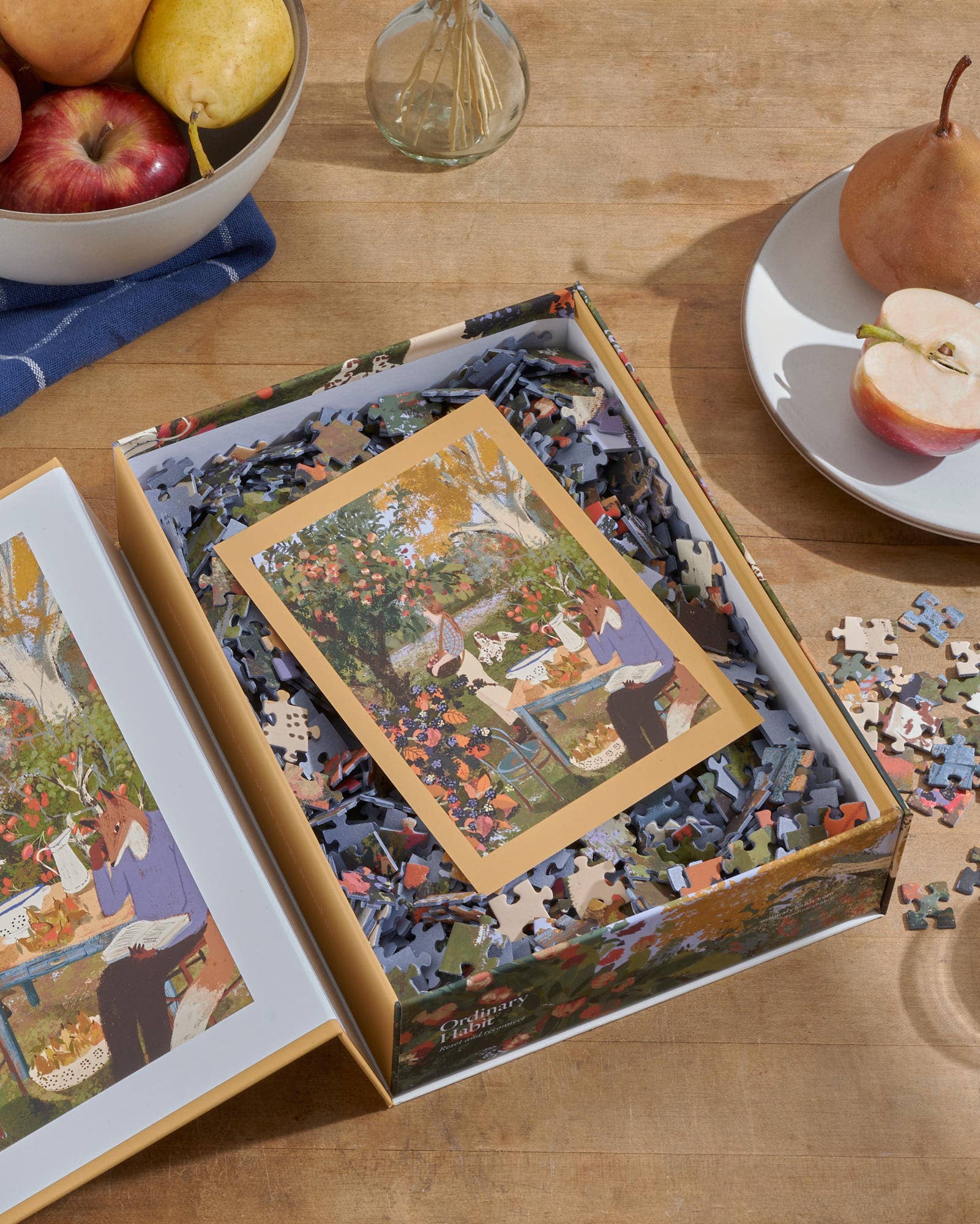 Fall in the Countryside 1000 Piece Puzzle, photo 2 of 3