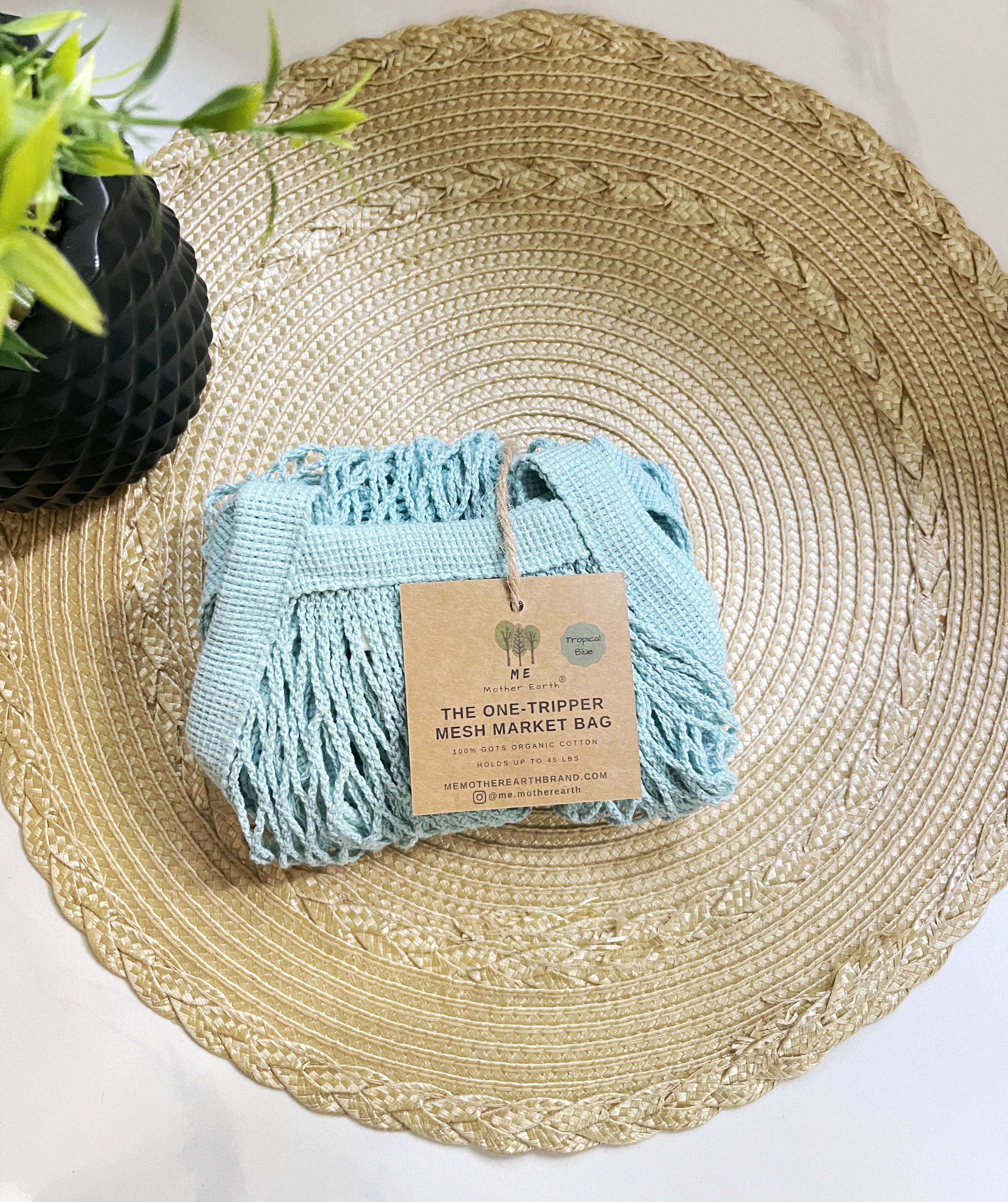The "One Tripper" HUGE Mesh Market Bag | Zero Waste: Natural, photo 6 of 7