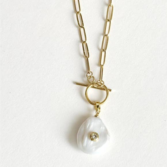 Mia Pearl Necklace, photo 2 of 4