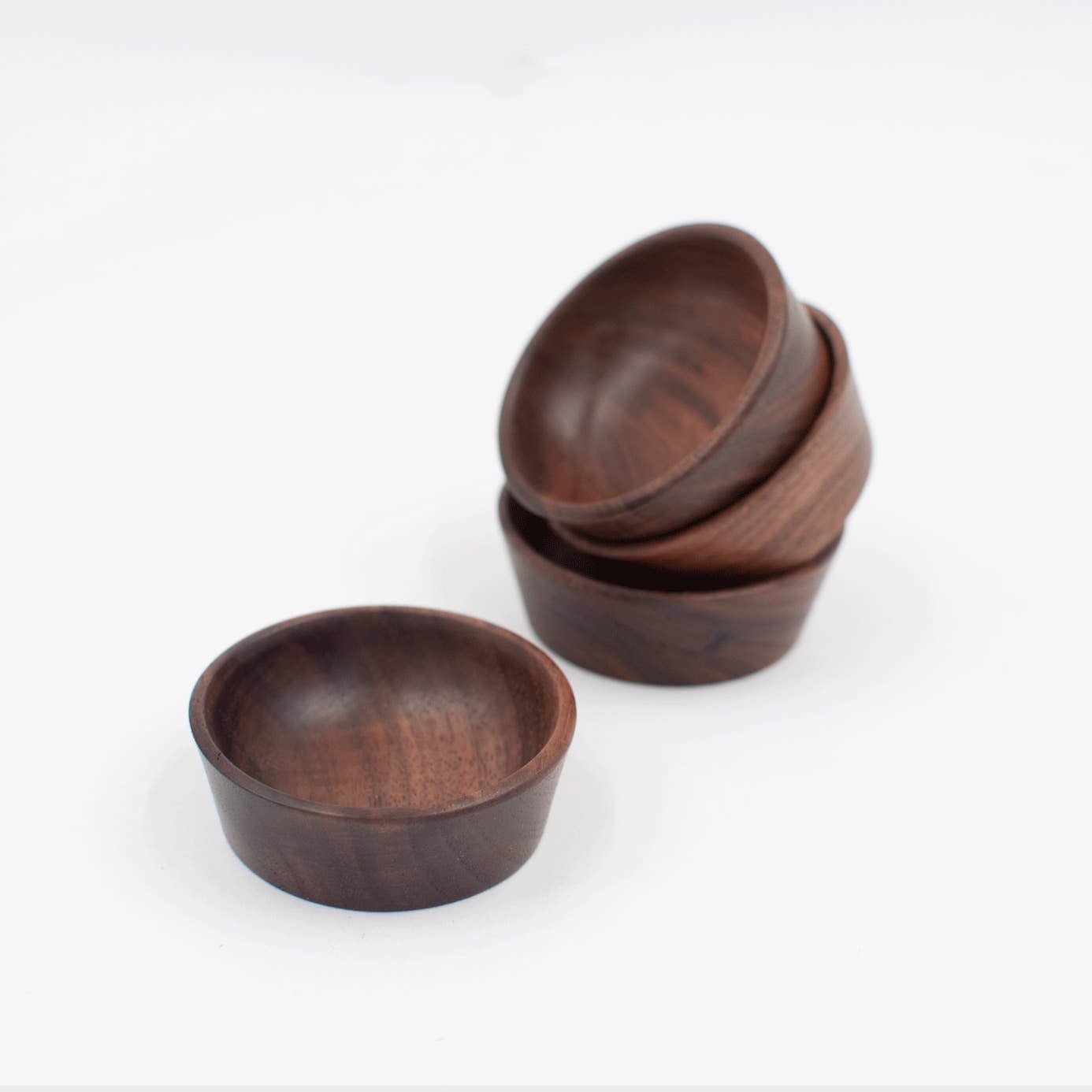 2" Walnut Wood Small Condiment Cup - Cookware & Serveware, photo 1 of 4