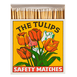 The Tulips Matches | Square - Safety Matches, photo 1 of 3