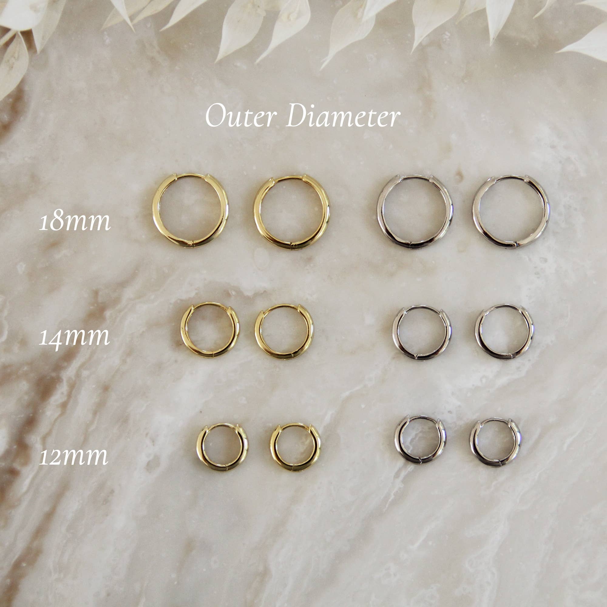 Bella Hoops: Silver, Mini Bella, photo 6 of 6