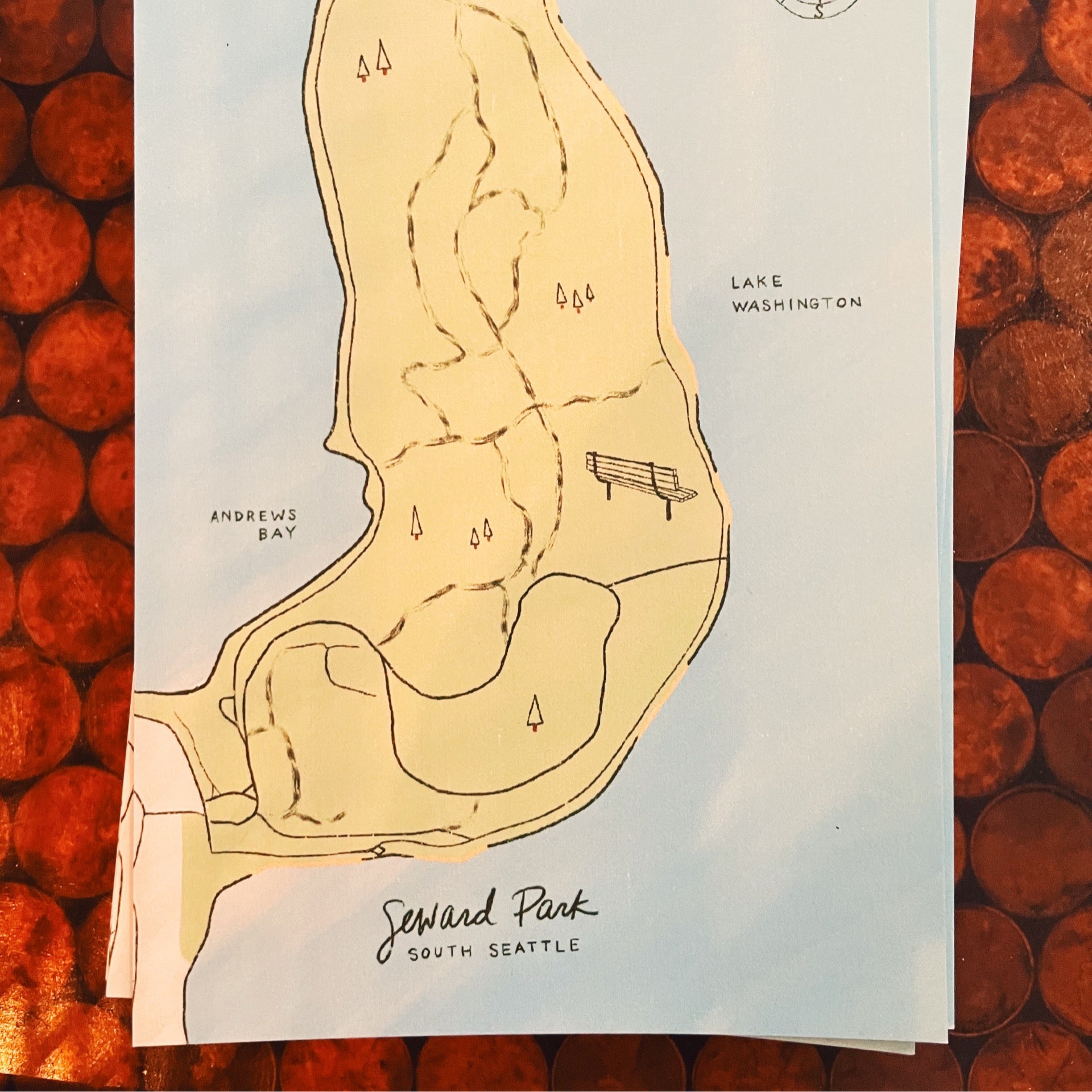 Seward Park Postcard