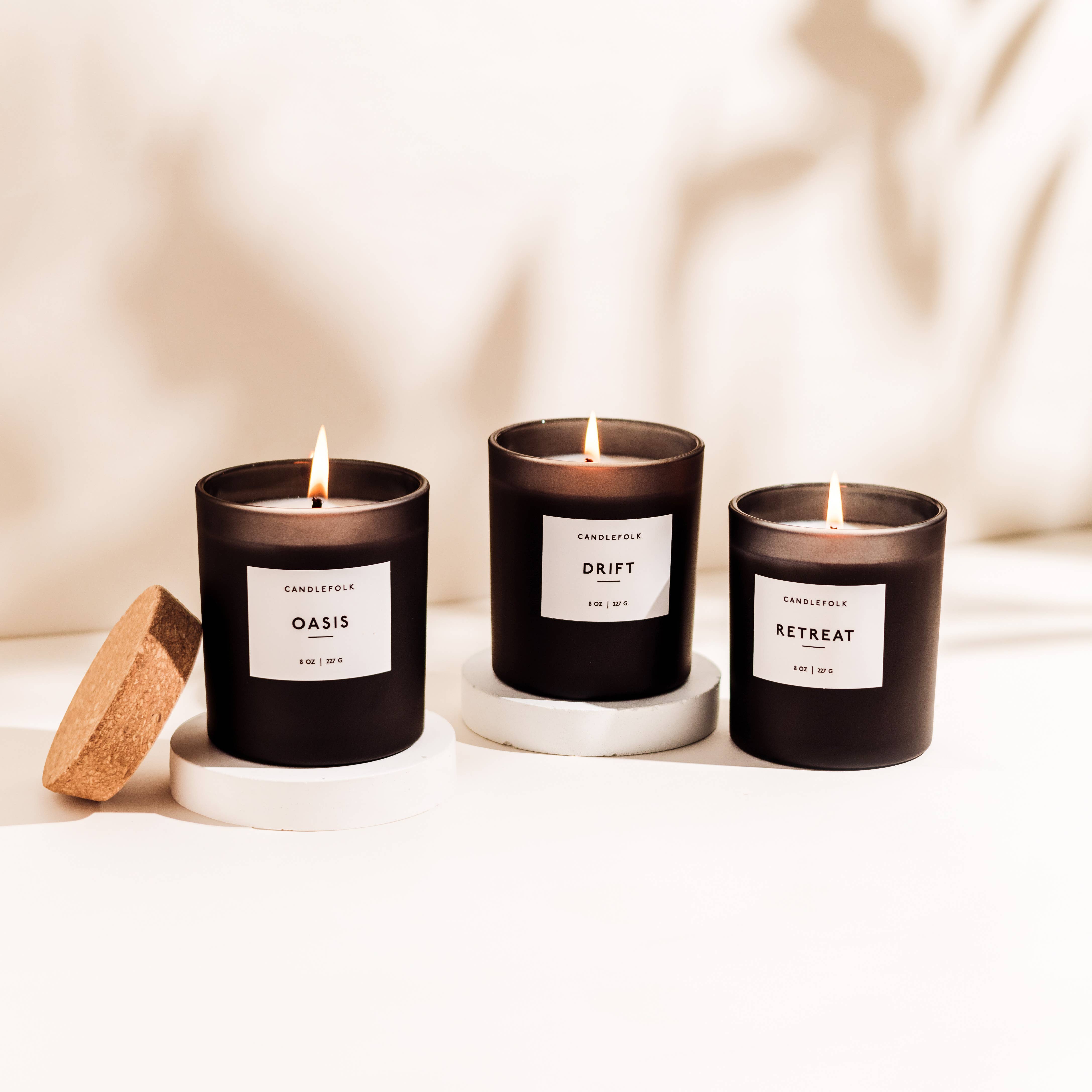 Retreat - 8 oz Tumbler Soy Candle, photo 2 of 2