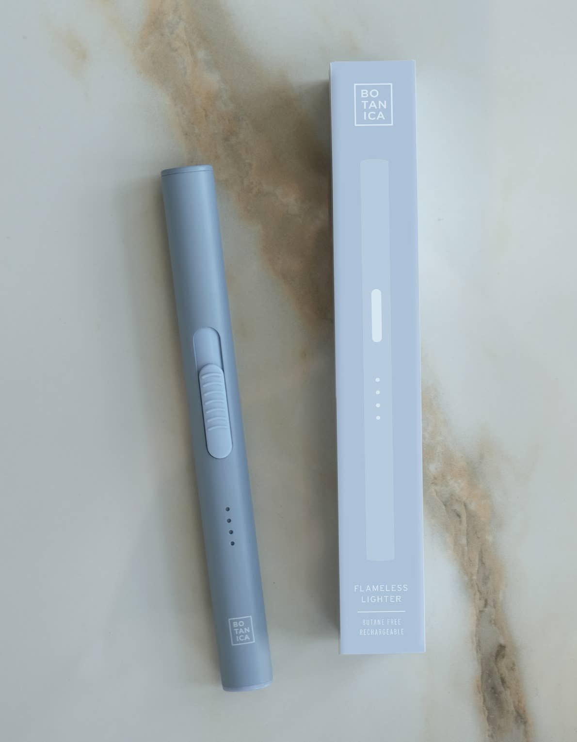 Flameless Rechargeable Lighter | Solid Colorways • Rainier Blue, photo 1 of 8