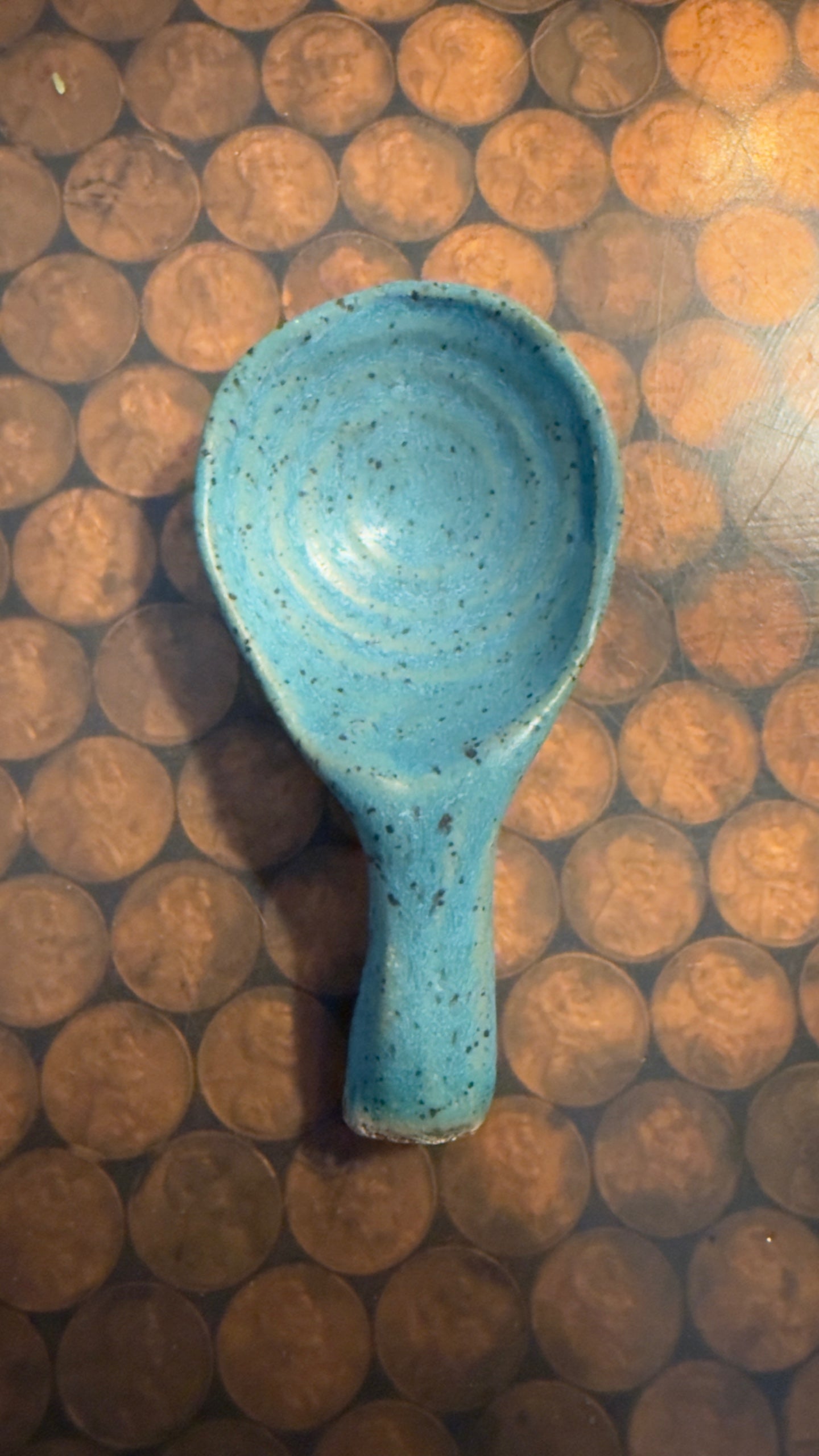 Small Turquoise spoon