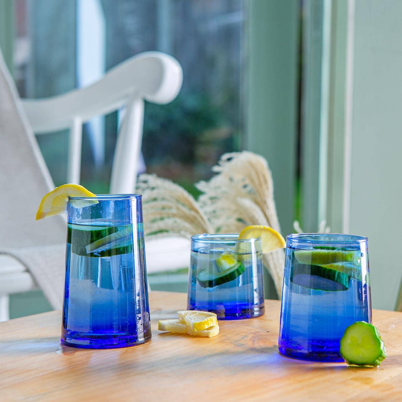 Moroccan Tumbler Small - Blue, photo 3 of 5
