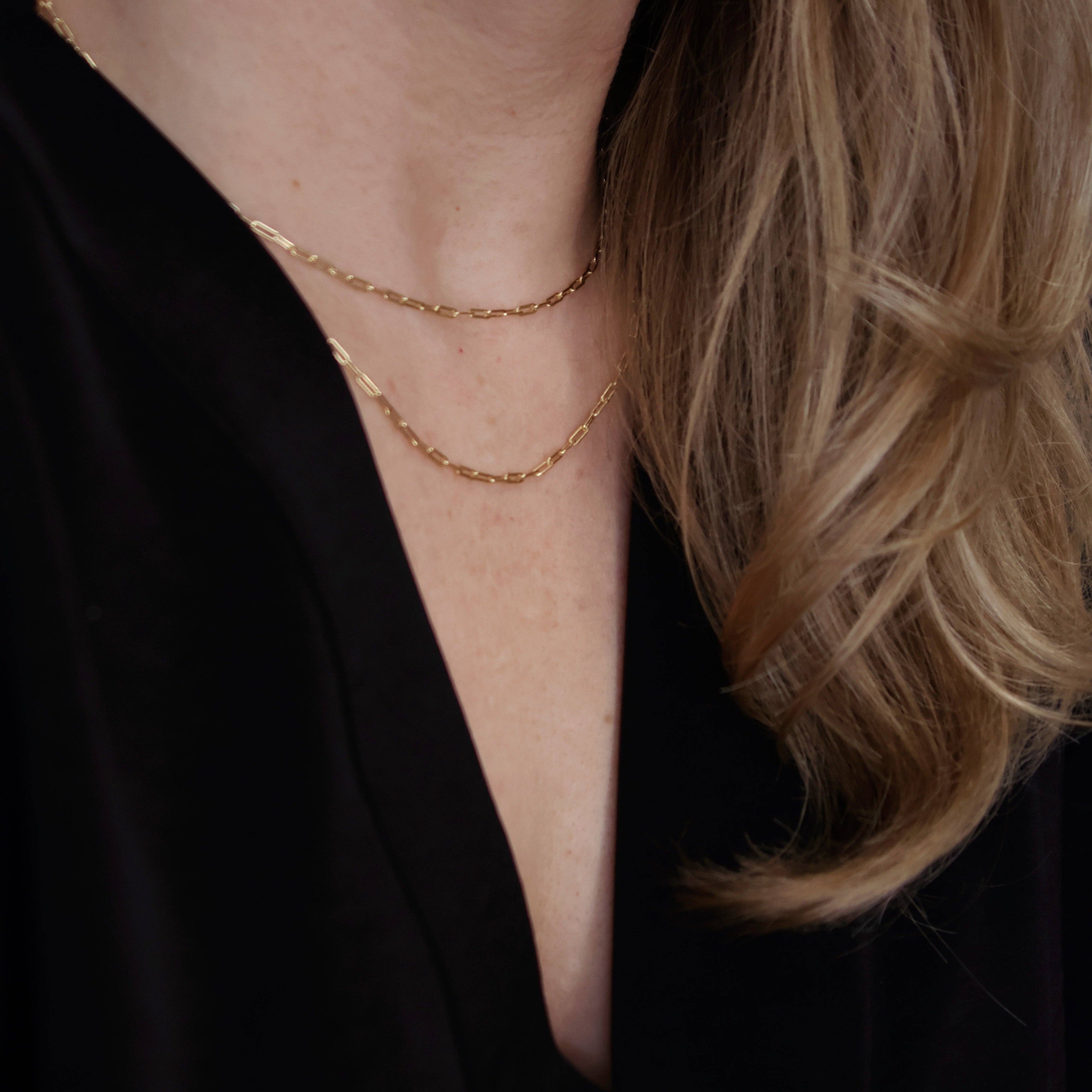 18”- Mini Paperclip Chain, photo 2 of 6