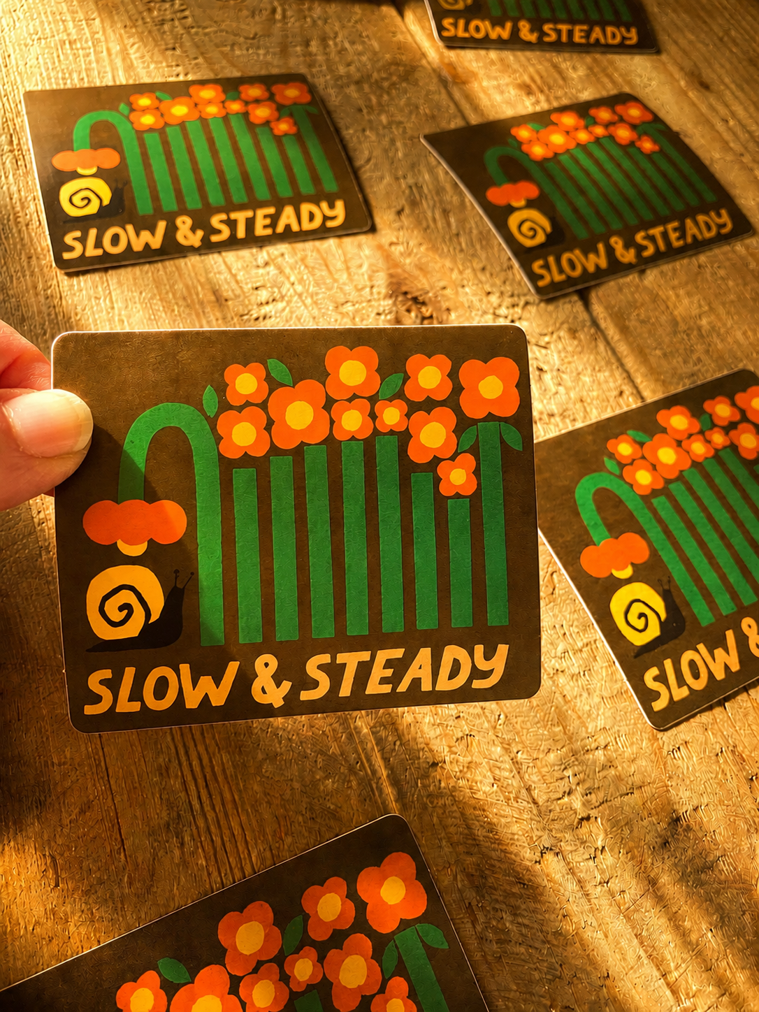 Sticker - Slow & Steady, photo 1 of 2