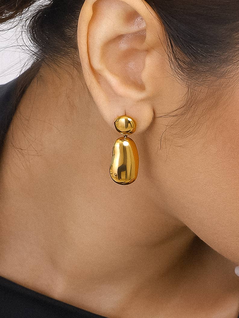 Gemali 18K Non-Tarnish Classic Drop Earring: Multi-Colored, photo 4 of 6