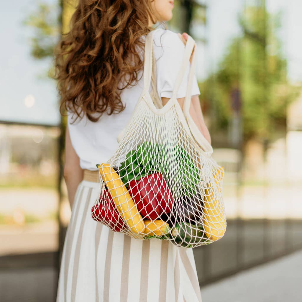 Mesh Market Bag: Orange, photo 5 of 8