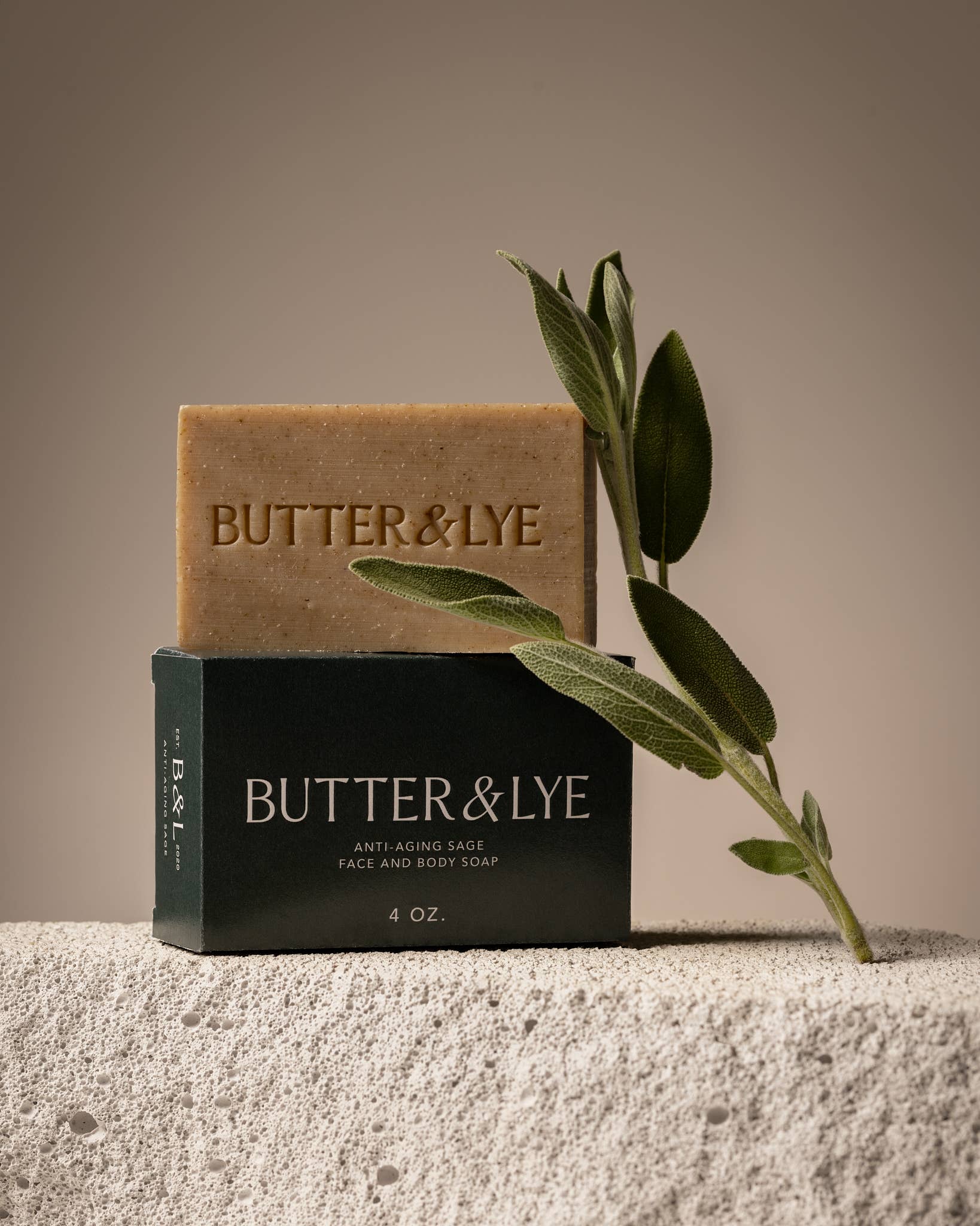Anti-aging Sage Face and Body Soap, photo 2 of 5