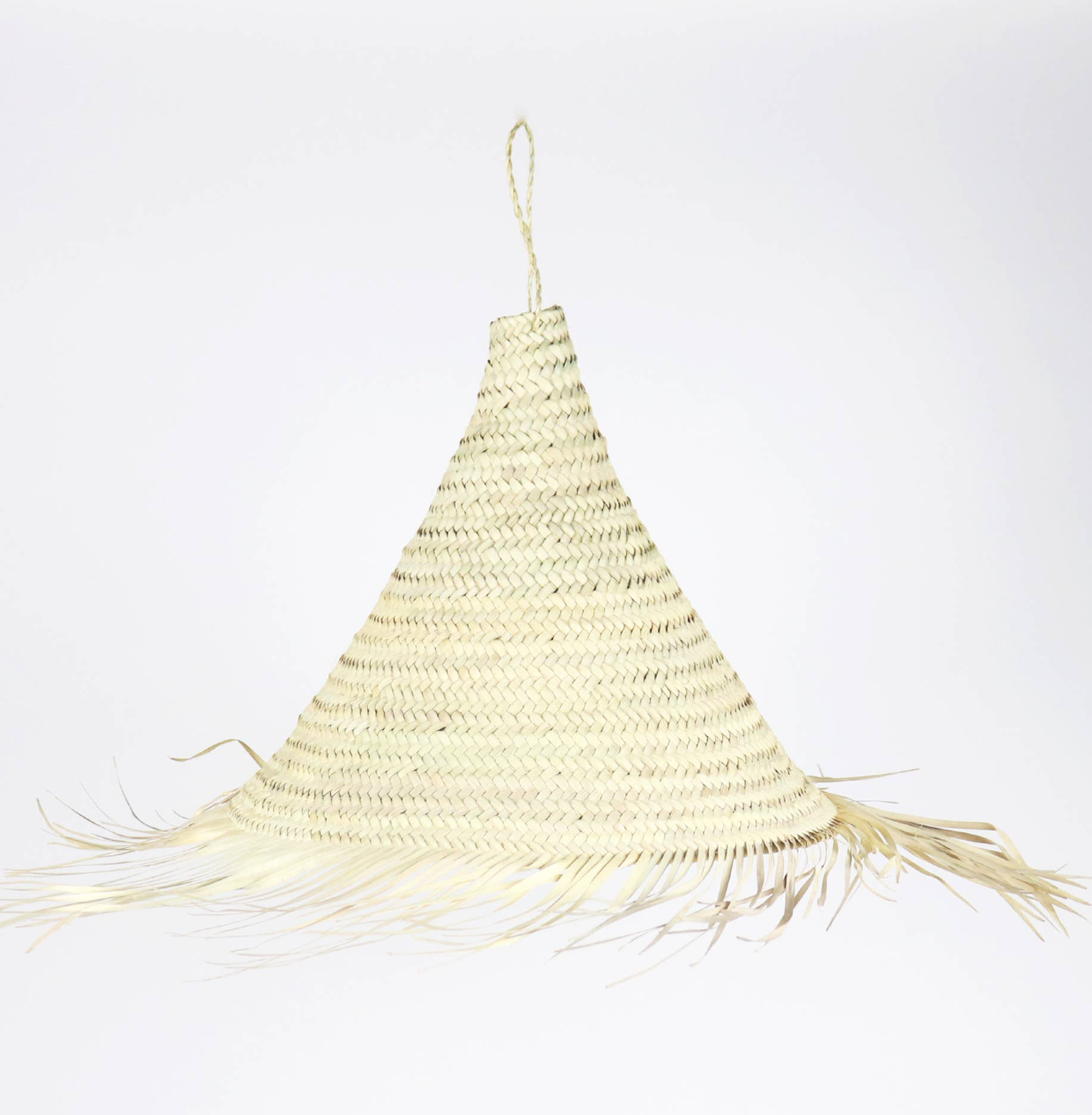Pinacle Straw Pendant lamp, photo 1 of 3