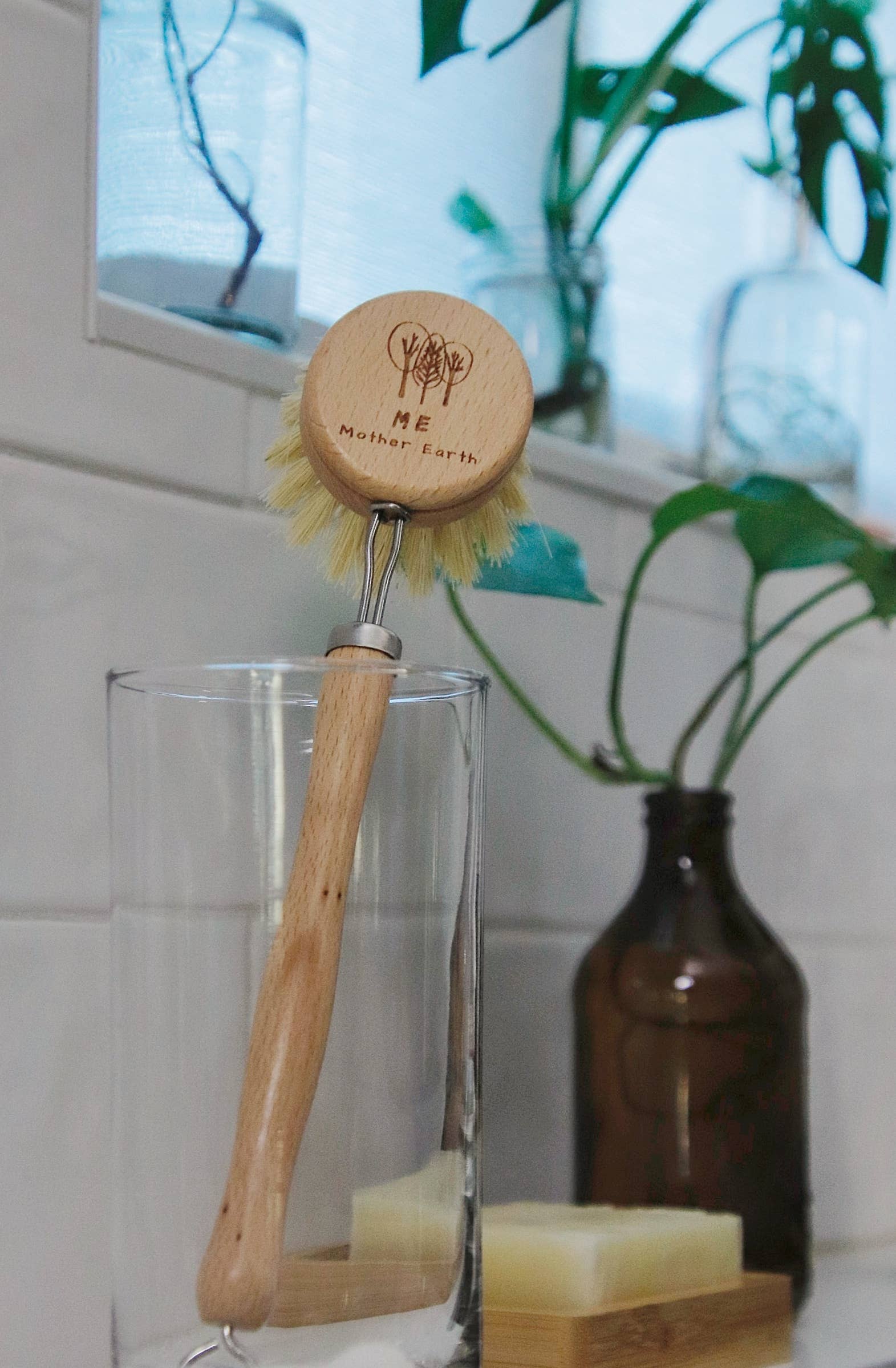 Sisal Kitchen Brush | Cleaning Supplies: Coated Sisal Kitchen Brush, photo 3 of 6