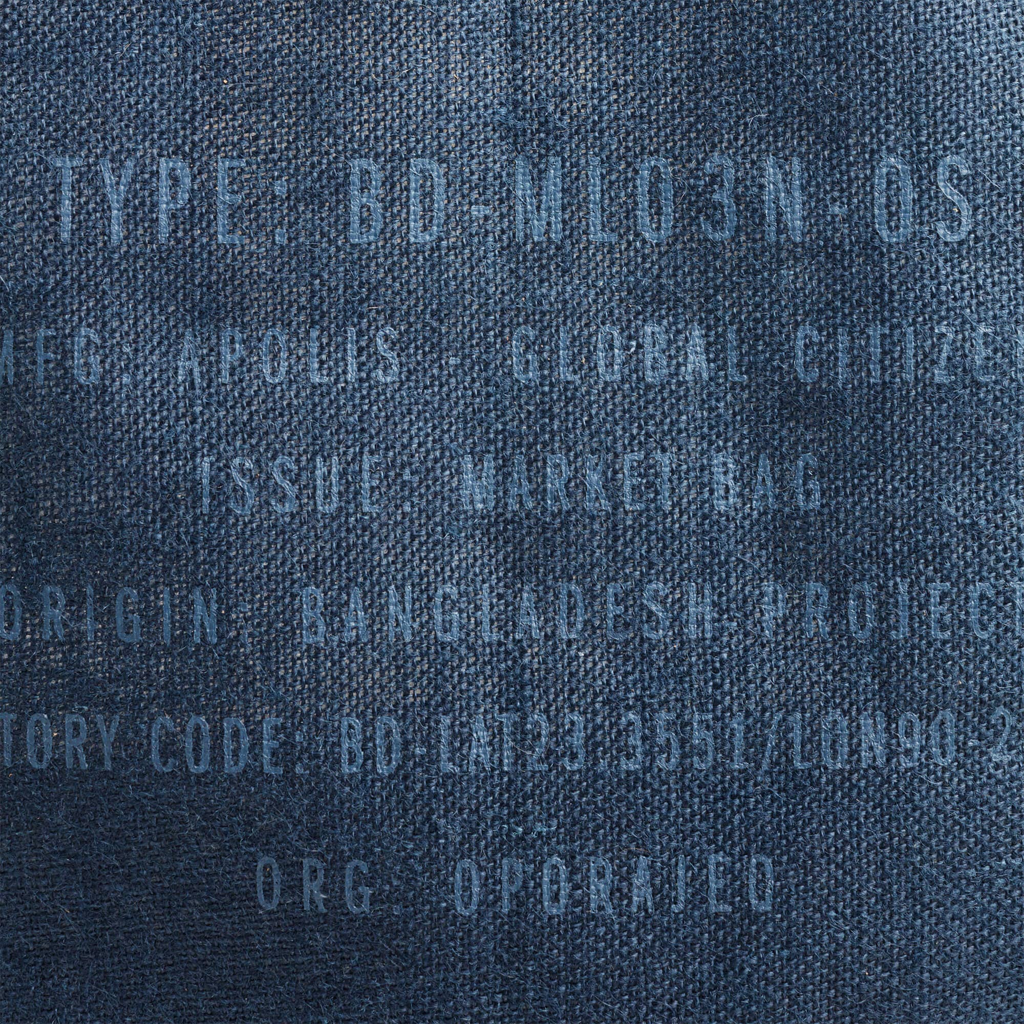 Customize Market Bag in Navy (003NV): Leave Blank, photo 3 of 8