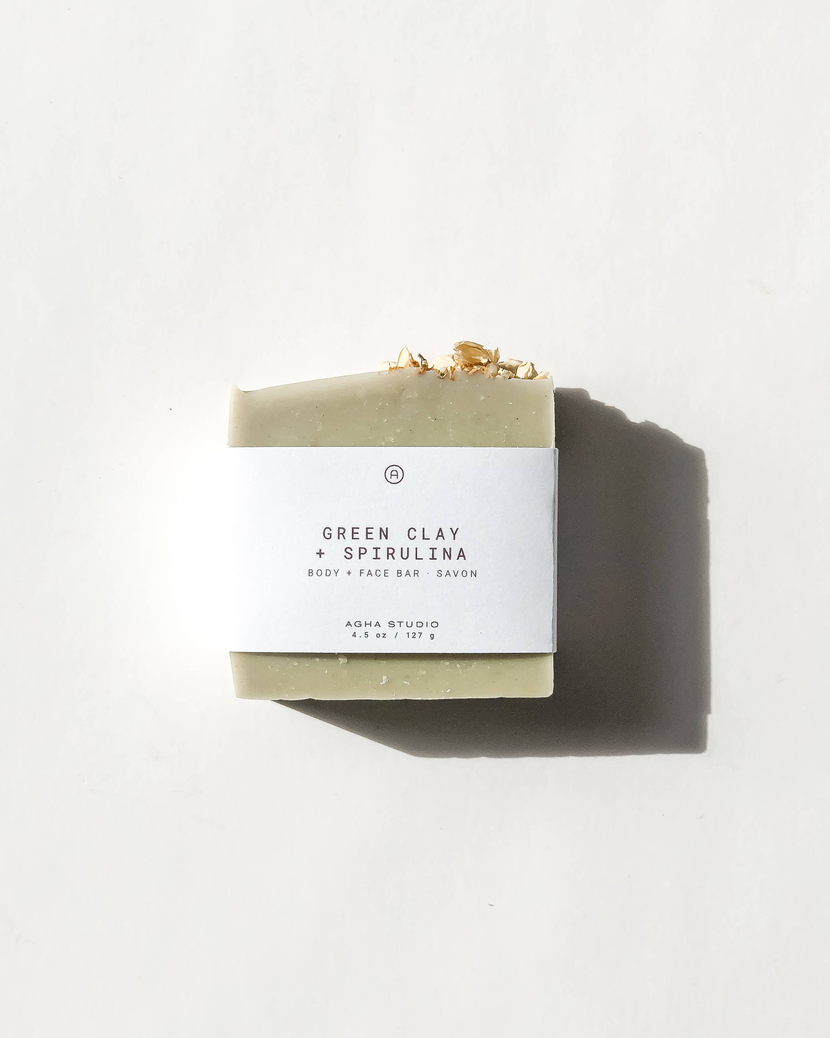Green Clay Spirulina Body + Face Bar, photo 1 of 2