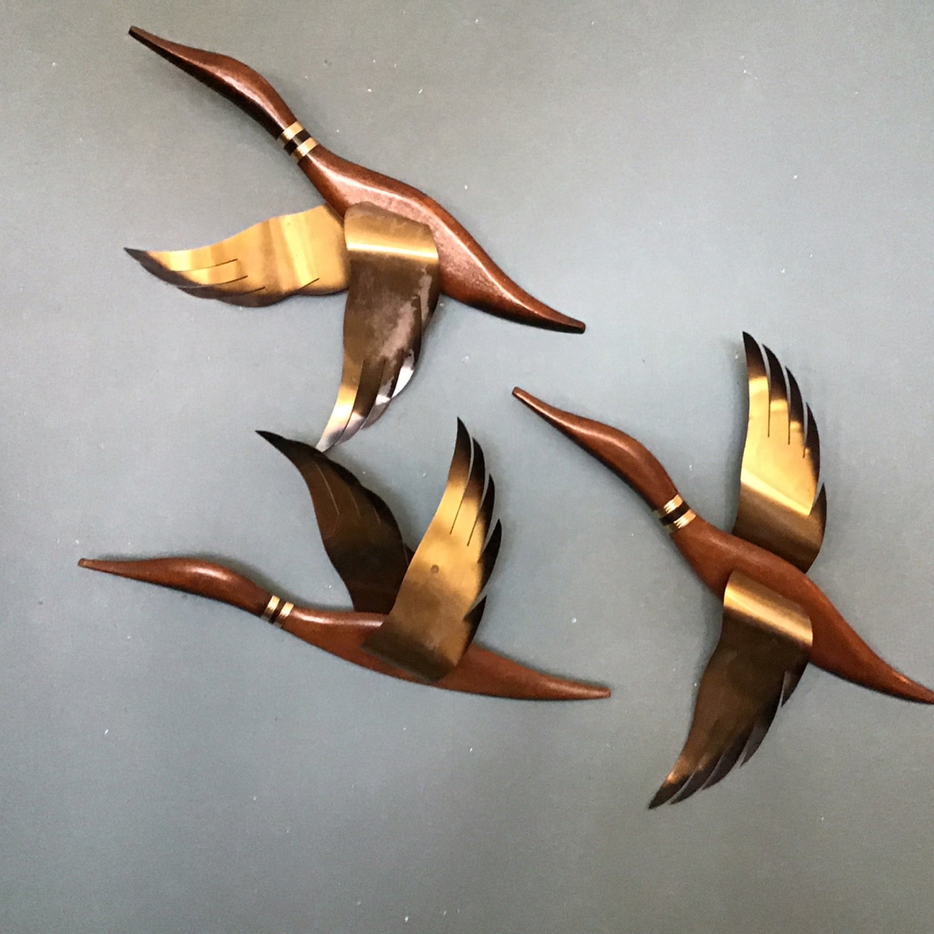 Vintage Birds in flight set