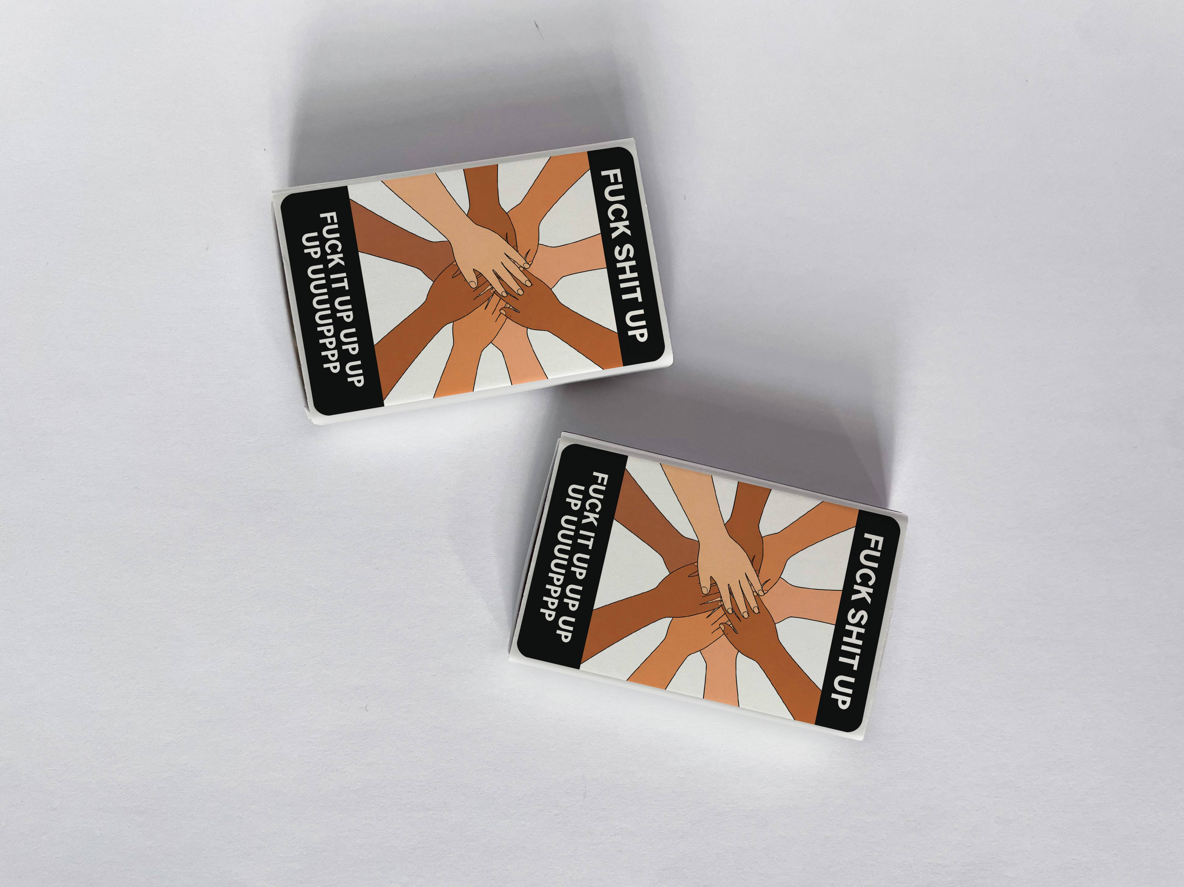 F*ck Sh!t Up Eras Hands In Huddle Matchbook, photo 2 of 2