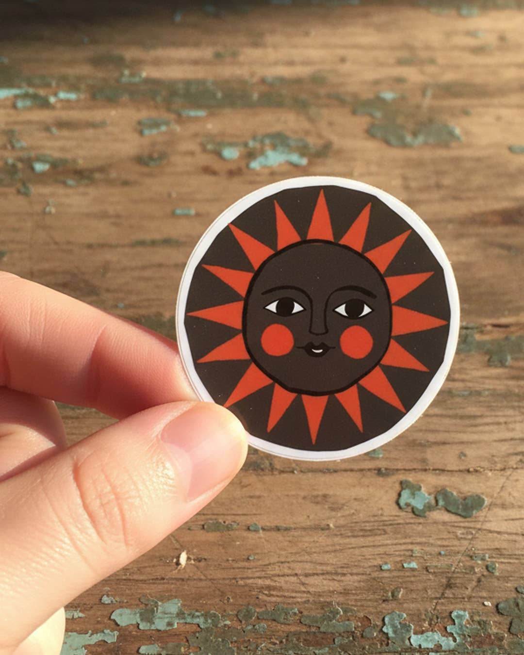 Sticker - Brown Sun, photo 1 of 2